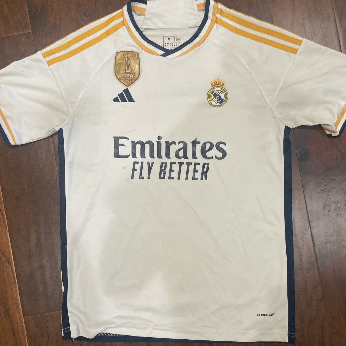 Adidas Adidas Men's Real Madrid 23/24 Home Jersey Size US M / EU 48-50 / 2 - 1 Thumbnail