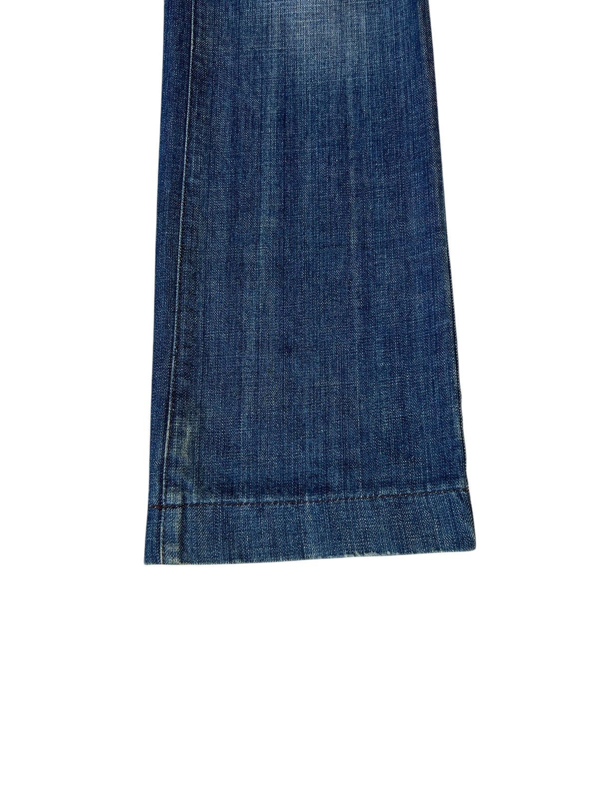 Dolce & Gabbana Vintage Y2K Dolce & Gabbana Distress Denim Slim Jeans Size US 31 - 14 Thumbnail