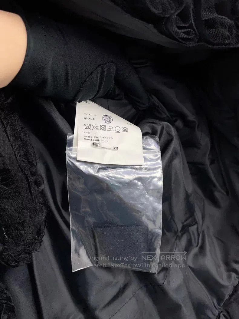Comme des Garcons Comme Des Garcons Lace Flower Cotton Cape Size S / US 4 / IT 40 - 6 Thumbnail