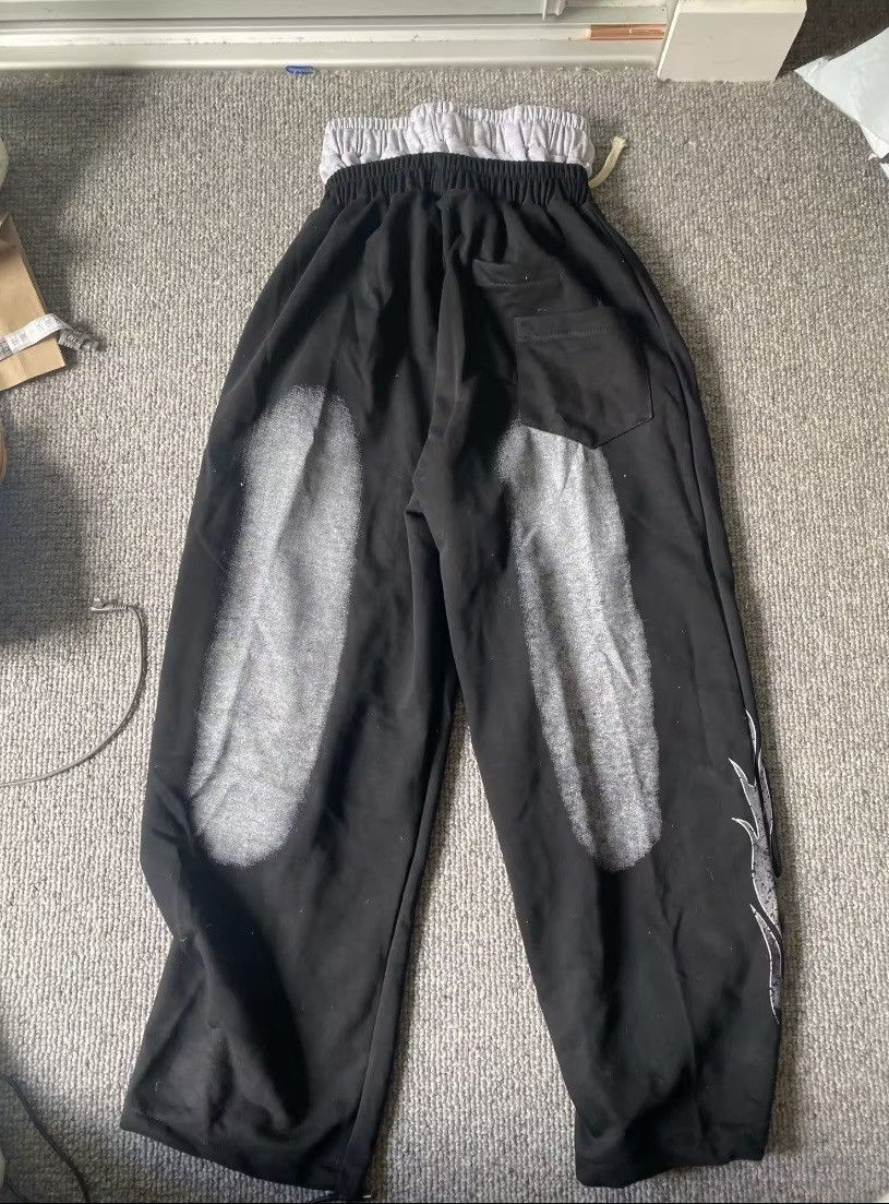 Other Baggy elastic double layer graphic sweatpants Size US 32 / EU 48 - 2 Thumbnail