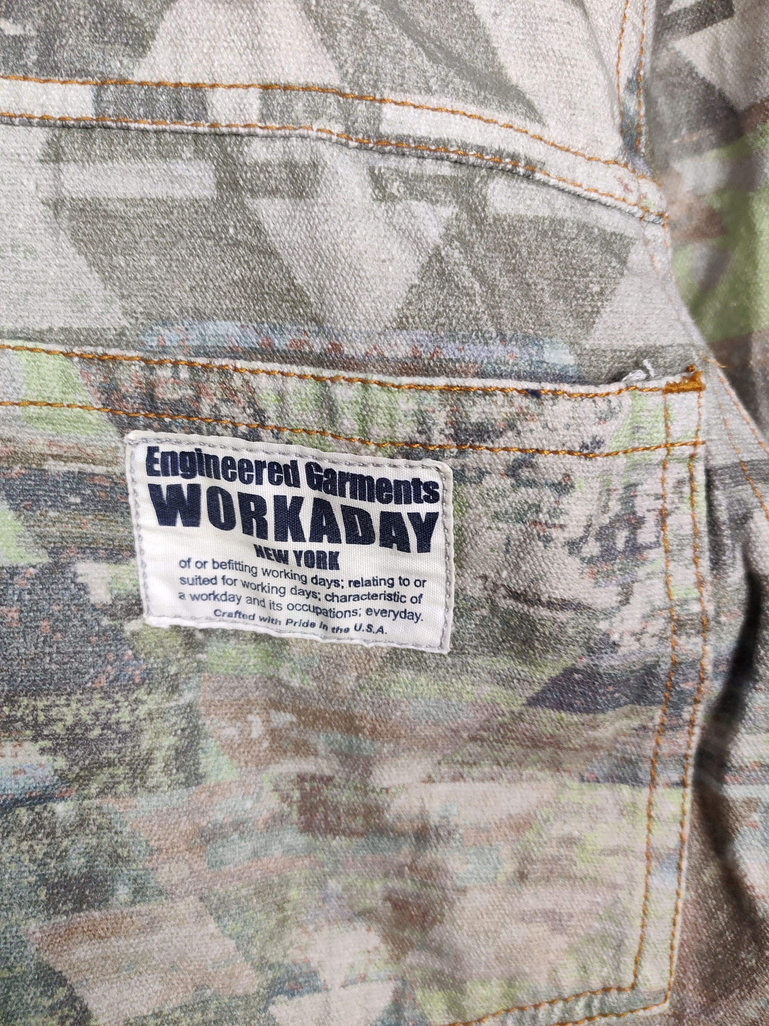 Engineered Garments × Nepenthes × Vintage Vintage Engineered Garment Workaday nepenthes Denim Jacket Size US M / EU 48-50 / 2 - 6 Thumbnail