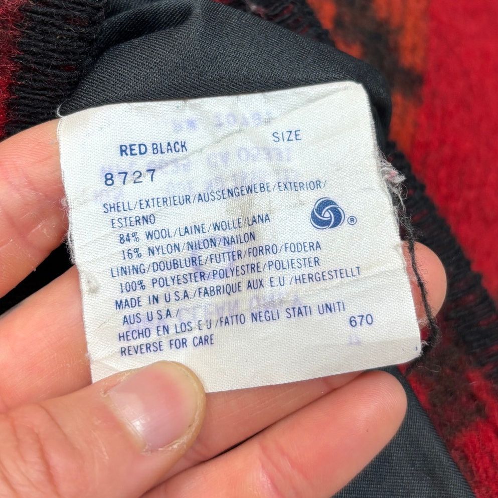 Vintage × Woolrich Woolen Mills Vintage Woolrich Aztec Southwest Wool Chore Jacket Medium Size US M / EU 48-50 / 2 - 7 Thumbnail