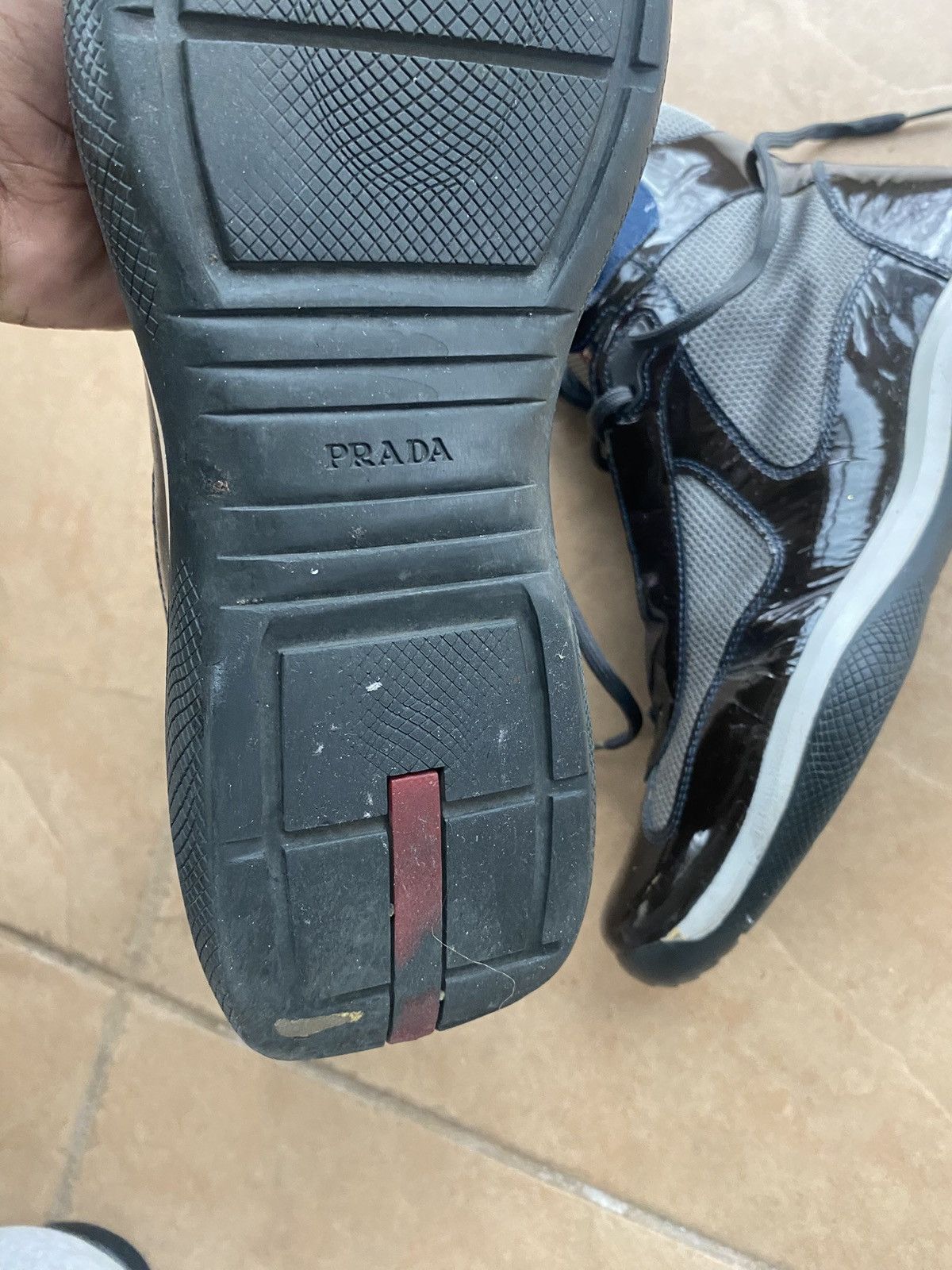 Prada Vintage high-top Prada American Cups Size US 10 / EU 43 - 4 Thumbnail