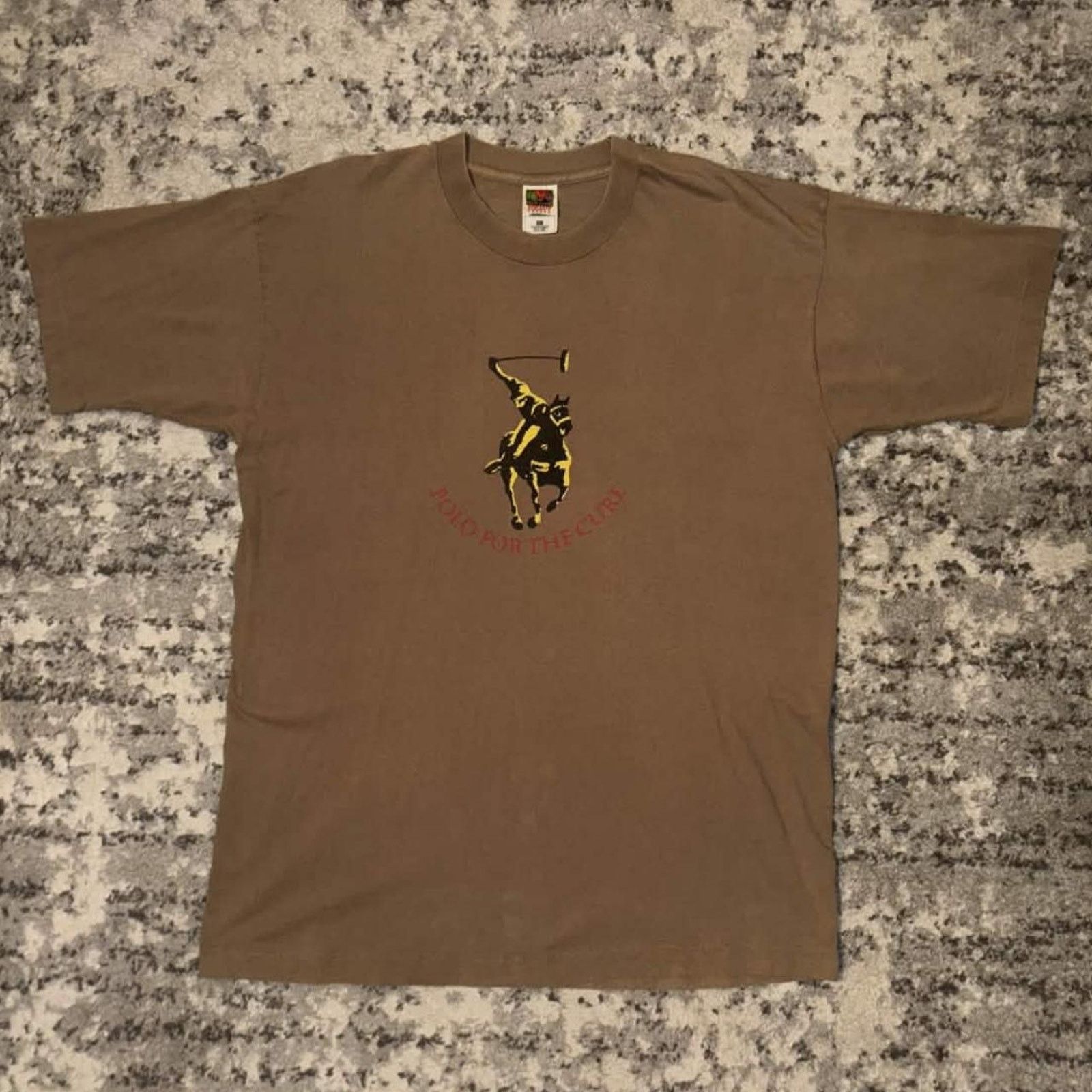 Vintage 90s Polo For The Cure Leukemia Shirt Size US XL / EU 56 / 4 - 3 Thumbnail