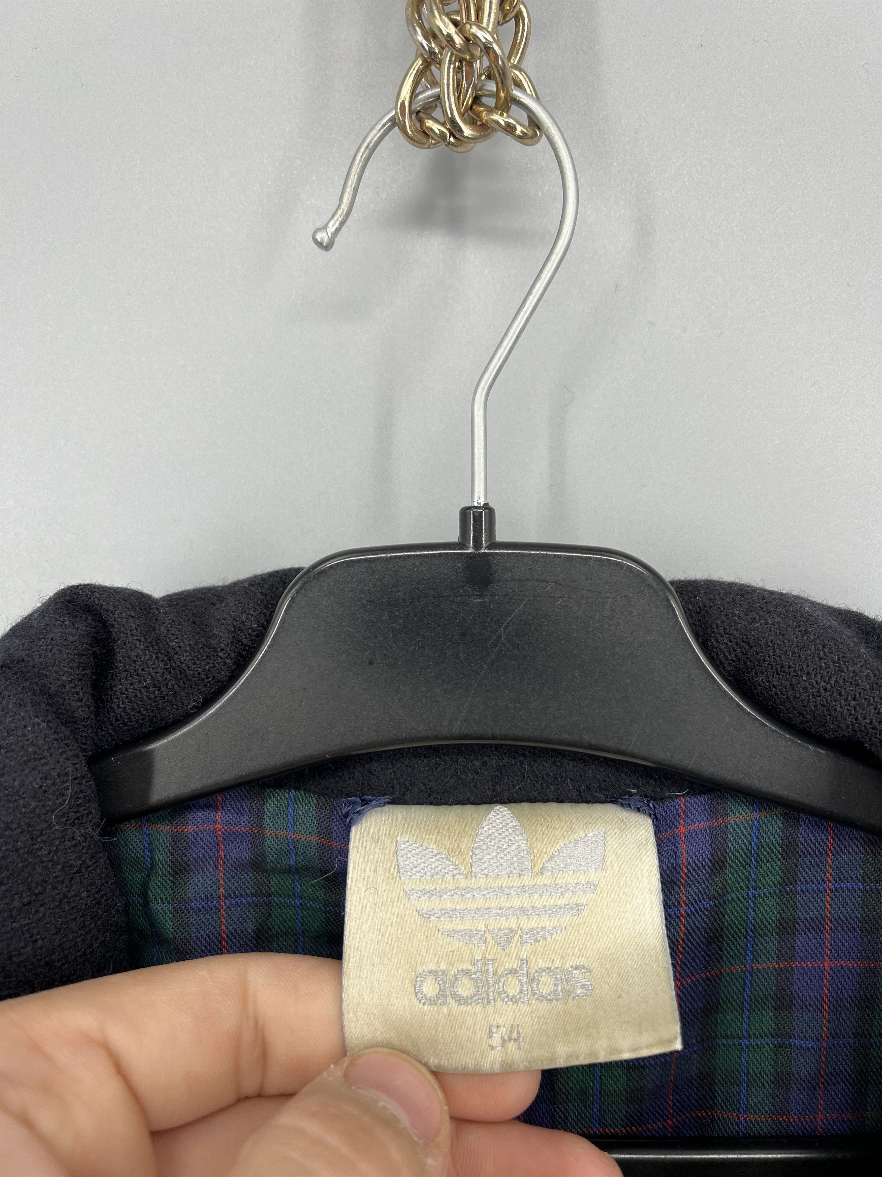 Adidas Adidas Originals Rare Vintage 70s Wool Jacket Size US XL / EU 56 / 4 - 5 Thumbnail