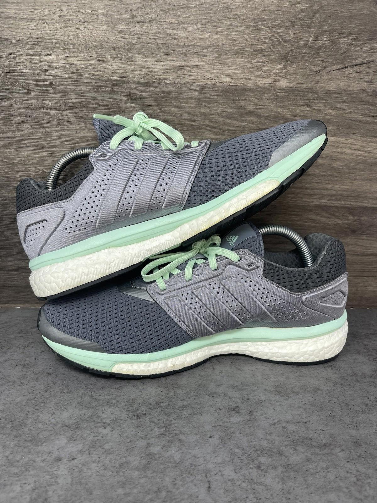 Adidas Adidas Supernova Glide Boost Shoes Womens Size 9.5 Grey Size US 9.5 / IT 39.5 - 7 Thumbnail