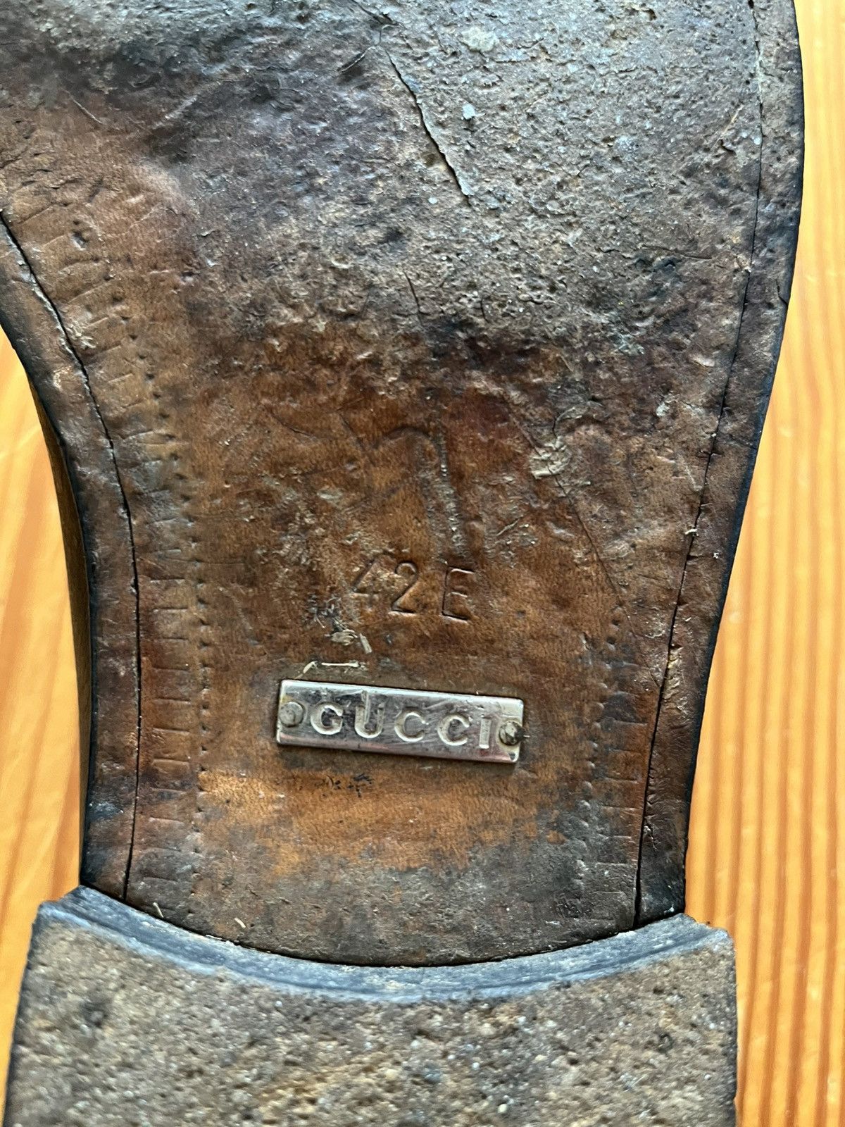 Gucci Vintage Gucci Tom Ford Era Square Toe Loafer Leather Black Size US 9.5 / EU 42-43 - 7 Thumbnail