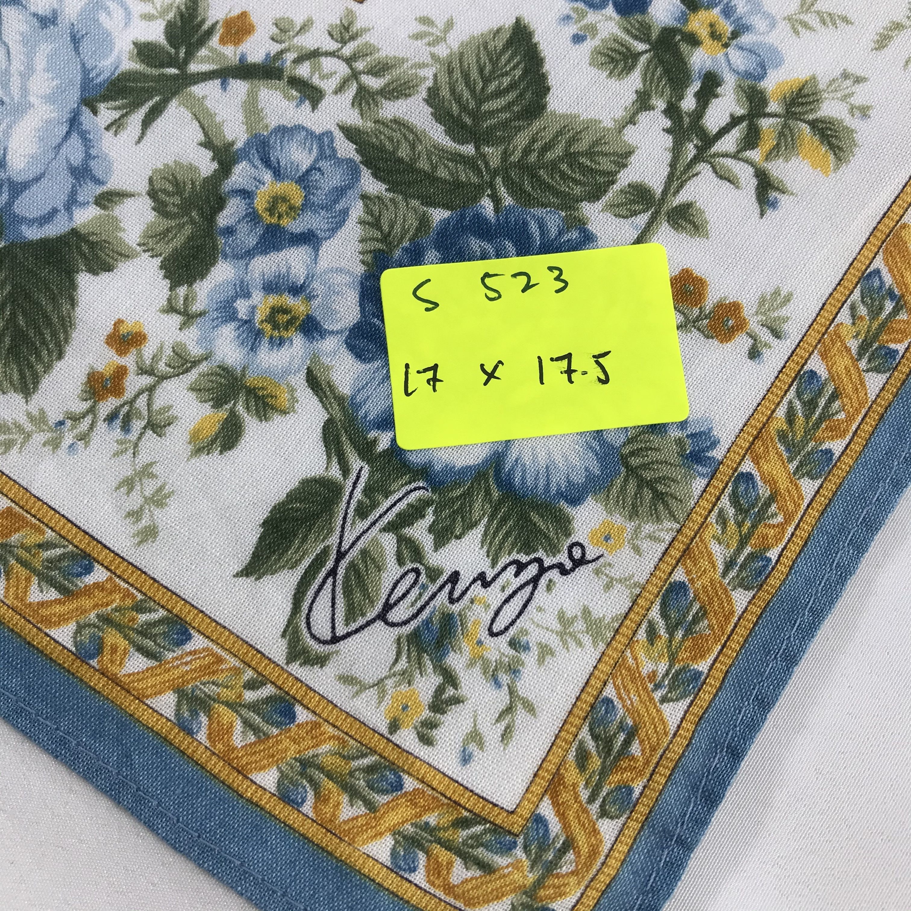 Kenzo × Vintage Kenzo Bandana / Handkerchief / Neckerchief - S523 Size ONE SIZE - 5 Thumbnail