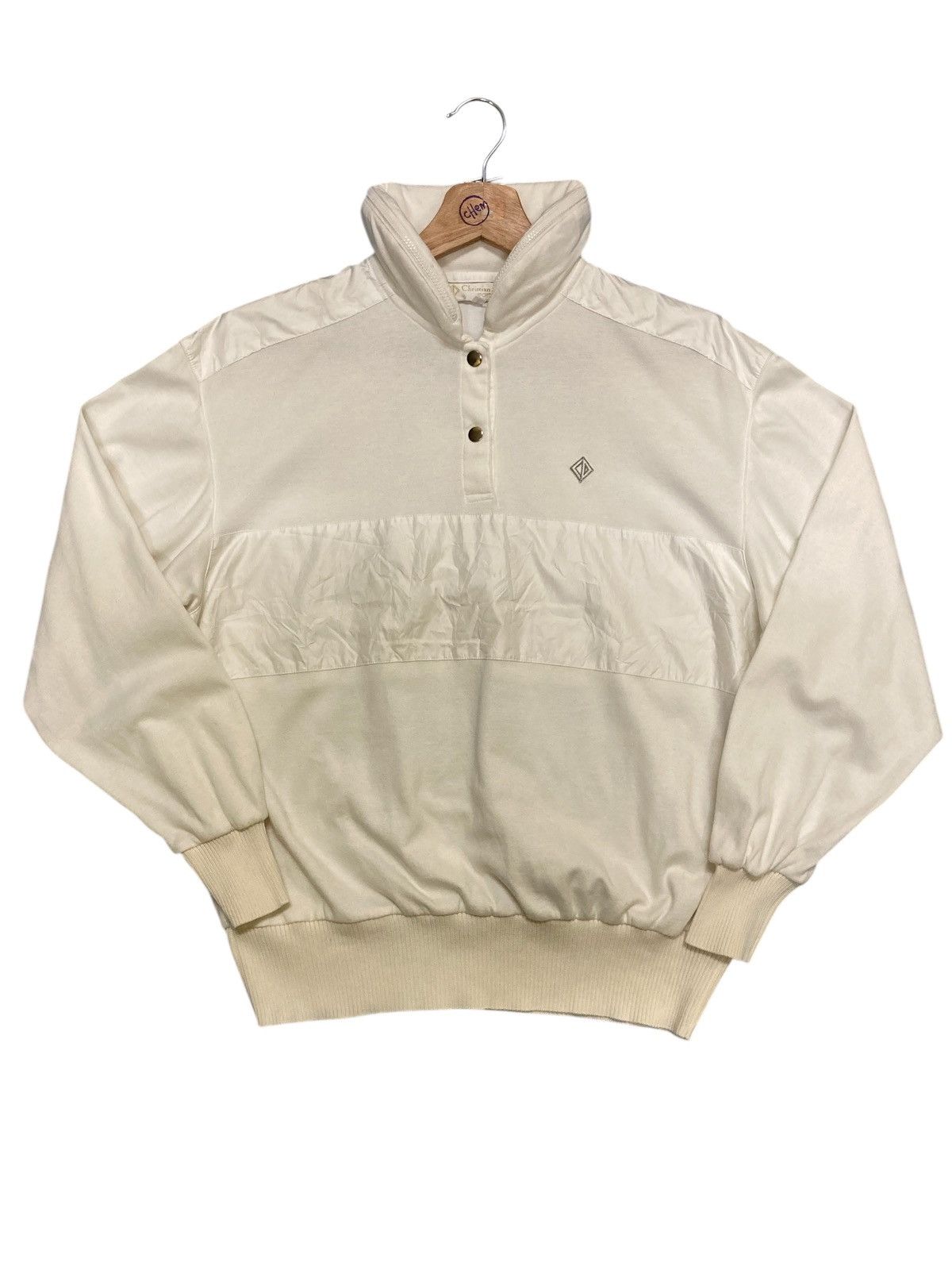 Christian Dior Monsieur Vintage Christian Dior Jacket Hoodie White Size US M / EU 48-50 / 2 - 5 Thumbnail