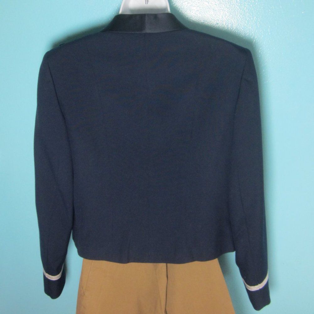 Vintage American Craftsmen Patriot Cropped Military Blazer Womens Si Size L / US 10 / IT 46 - 9 Thumbnail