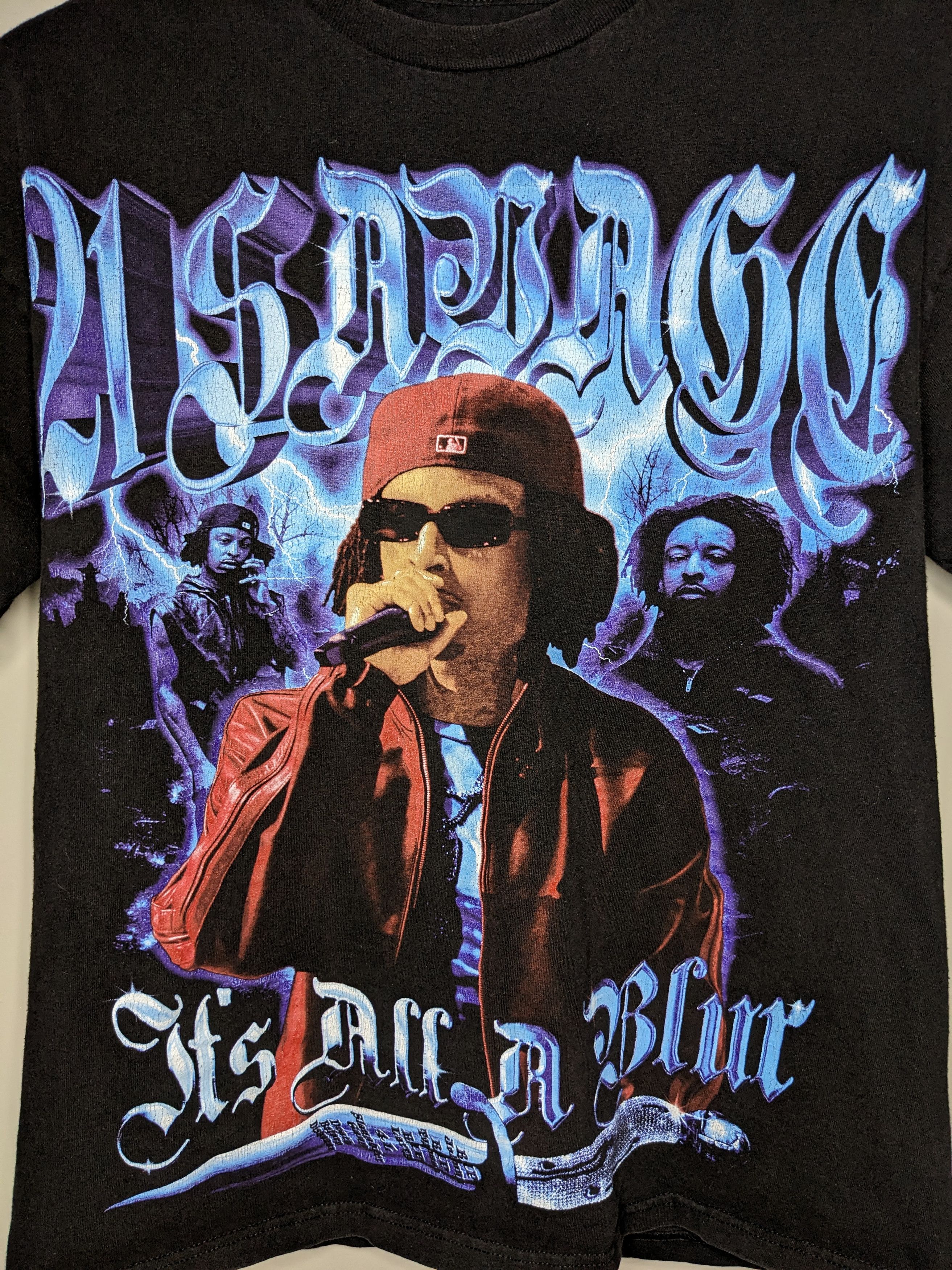 21 Savage 21 Savage Drake Its All A Blue Tour Shirt XL Rap Graphic Tee Size US XL / EU 56 / 4 - 2 Thumbnail