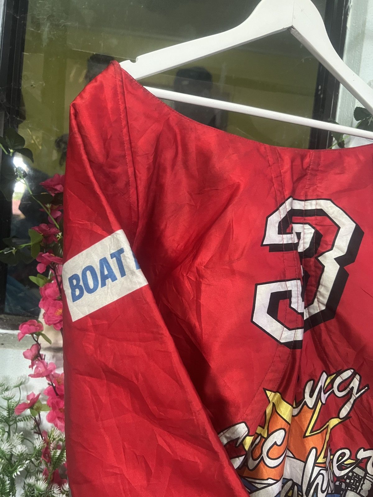 Japanese Brand × Vintage Vintage Racing Motorboat Big Logo Over Print Size US M / EU 48-50 / 2 - 20 Thumbnail