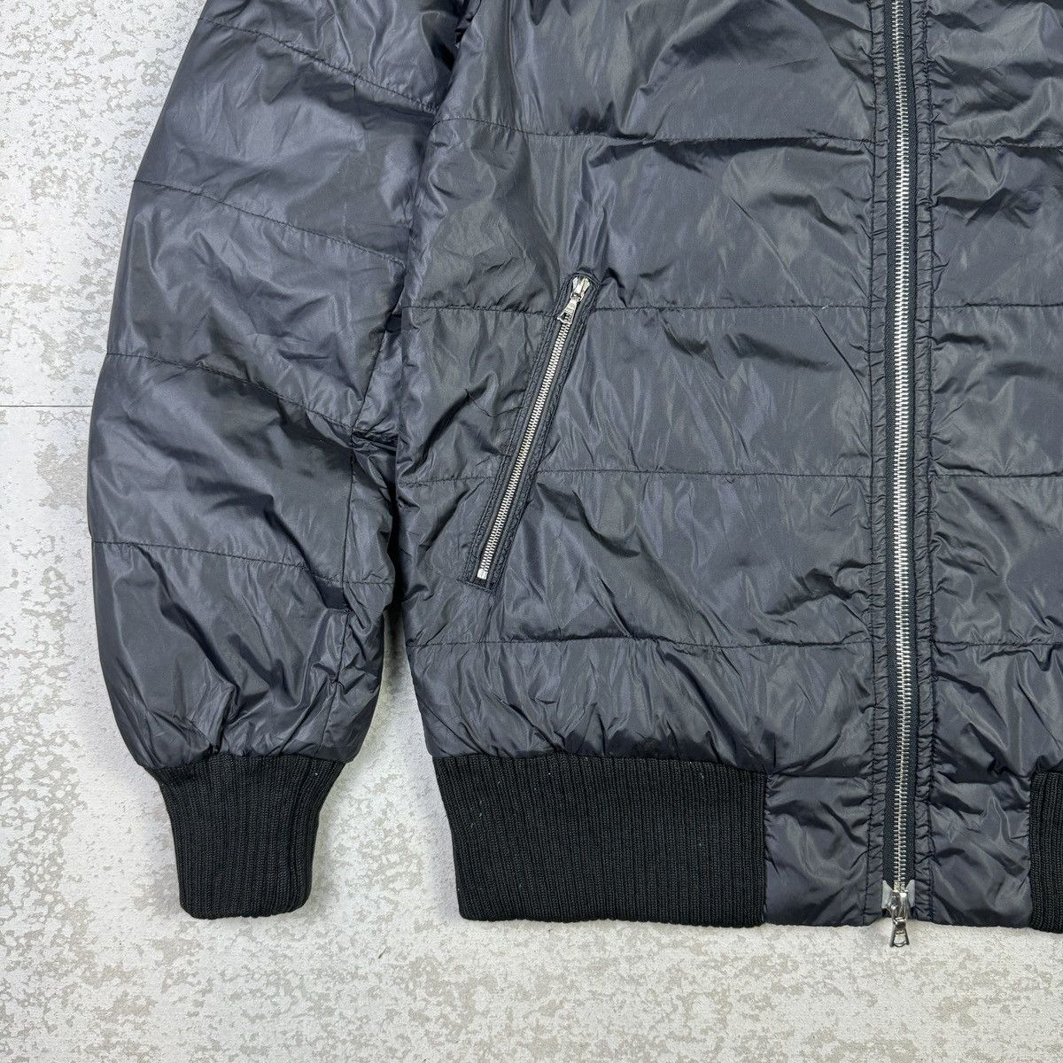 Japanese Brand And A Bomber Puffer Down Jacket Size US XS / EU 42 / 0 - 3 Thumbnail