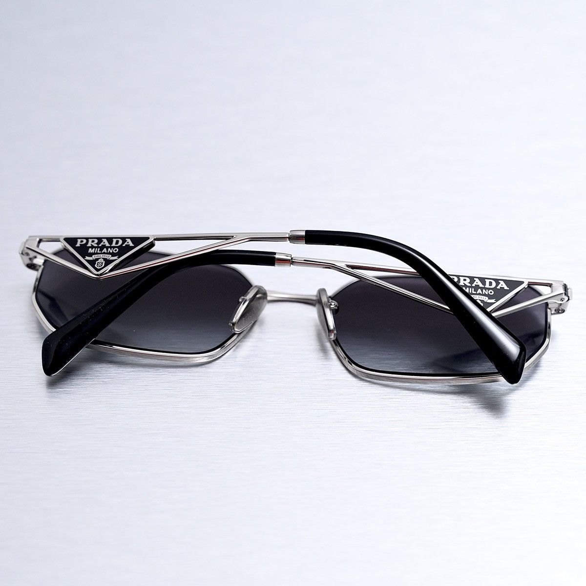 Prada PRADA 0PR A51S 1BC90A SUNGLASSES Size ONE SIZE - 7 Thumbnail