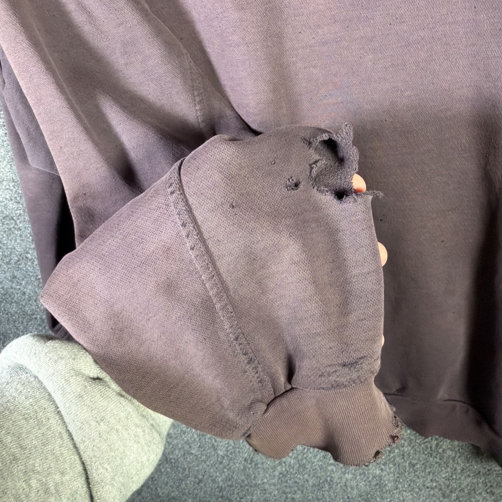 Nike Vintage Nike ACG Sweatshirt Mens XL Black 90s Faded Rare Size US XL / EU 56 / 4 - 7 Thumbnail