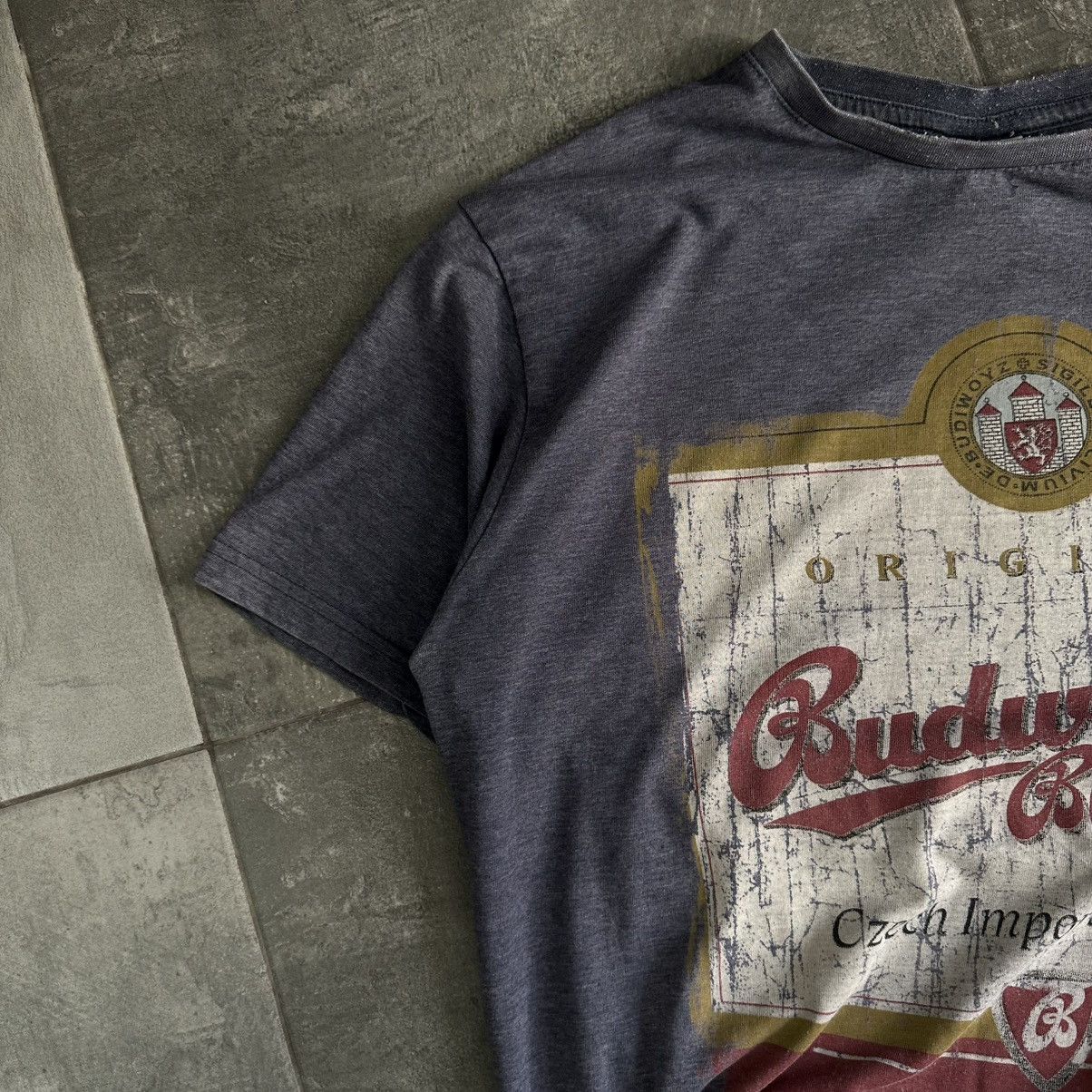 Budweiser × Vintage Vintage Budweiser T-shirts Band Trashed Tee Y2K Big Logo Size US L / EU 52-54 / 3 - 6 Thumbnail