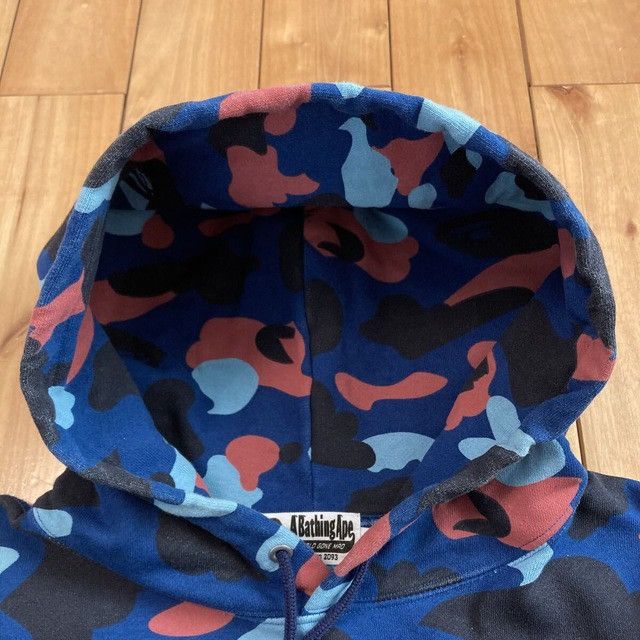 Bape Rhinestone BAPE CAMO Pullover Hoodie a bathing ape Size US L / EU 52-54 / 3 - 6 Thumbnail