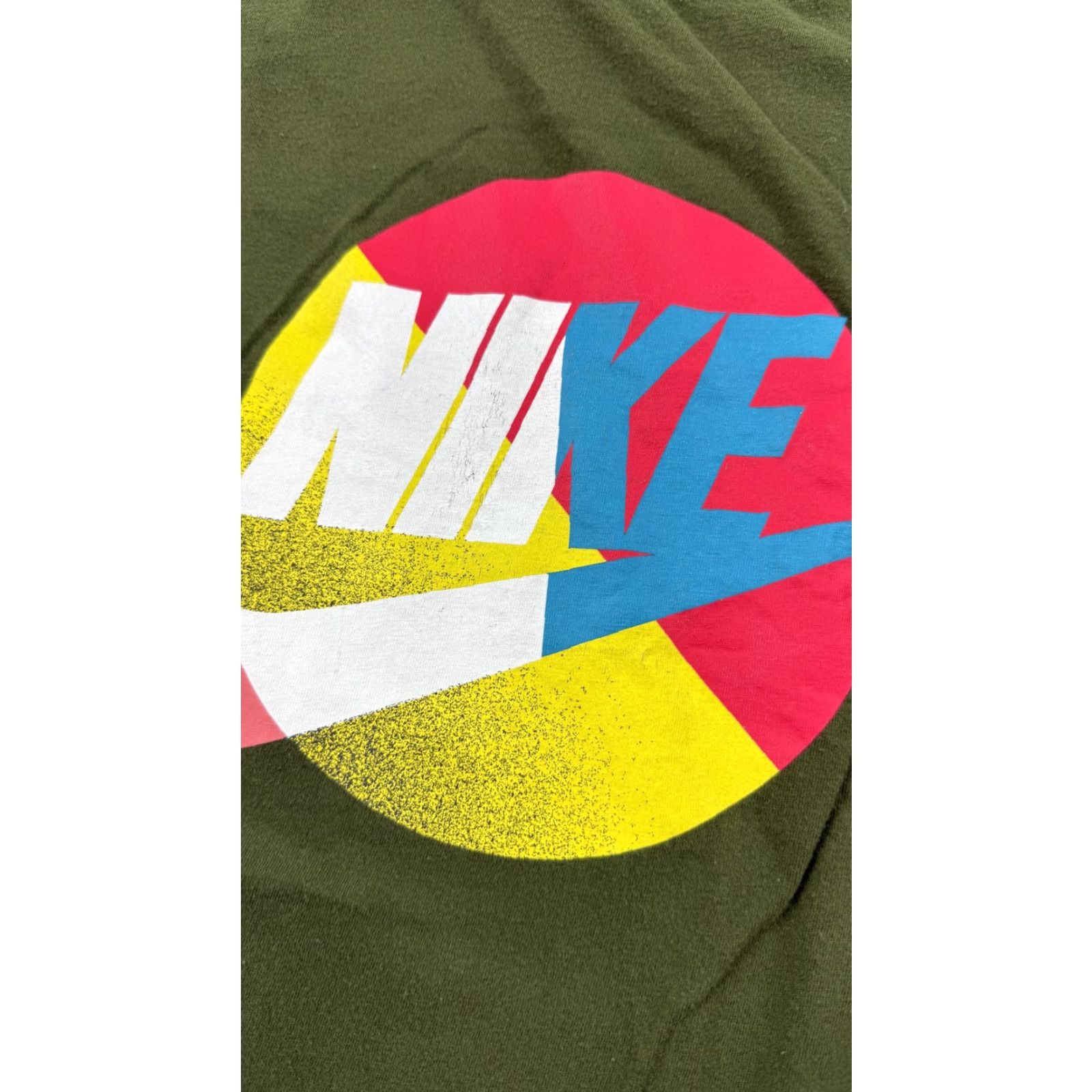 Nike Nike Shirt Mens Large Green Graphic Swoosh Logo Multicolor Short Sleeve Tee Size US L / EU 52-54 / 3 - 3 Thumbnail