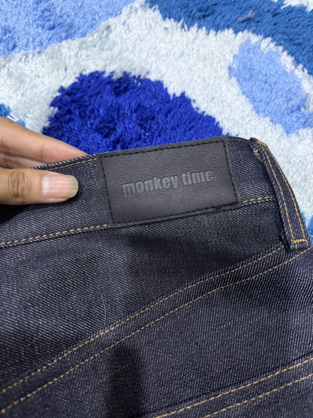 monkey time Monkey Time Denim Jeans Size US 30 / EU 46 - 5 Thumbnail