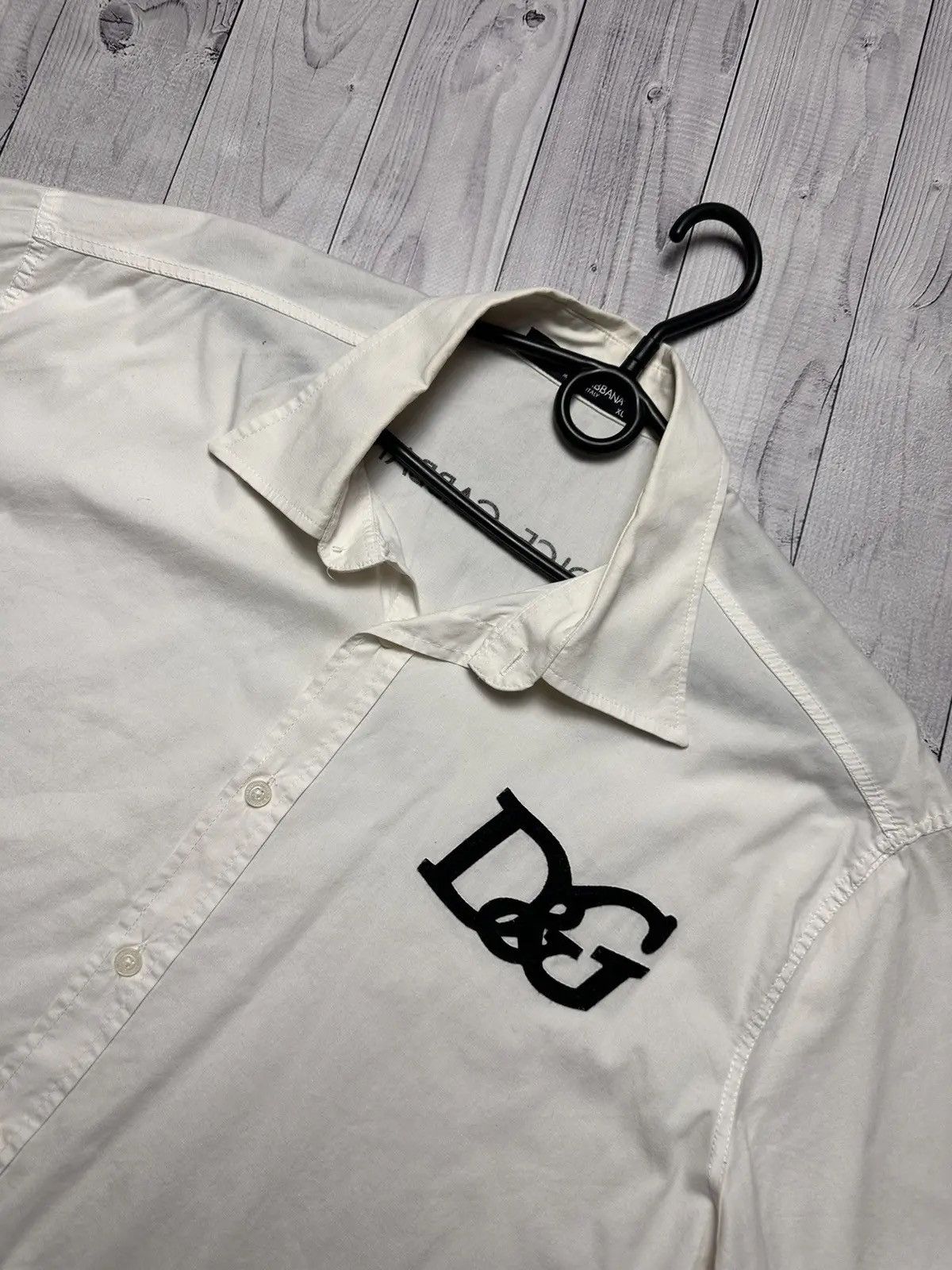 Dolce & Gabbana Vintage Dolce & Gabbana shirt size L logo rare Size US L / EU 52-54 / 3 - 3 Thumbnail
