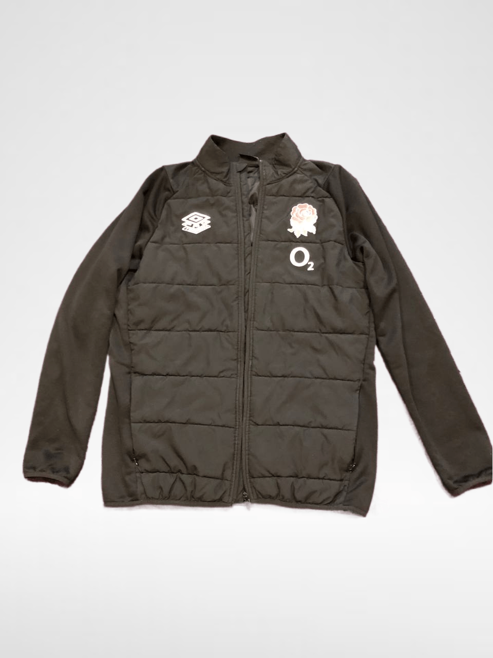 Sportwear Black Jacket Logo UMBRO Y2K