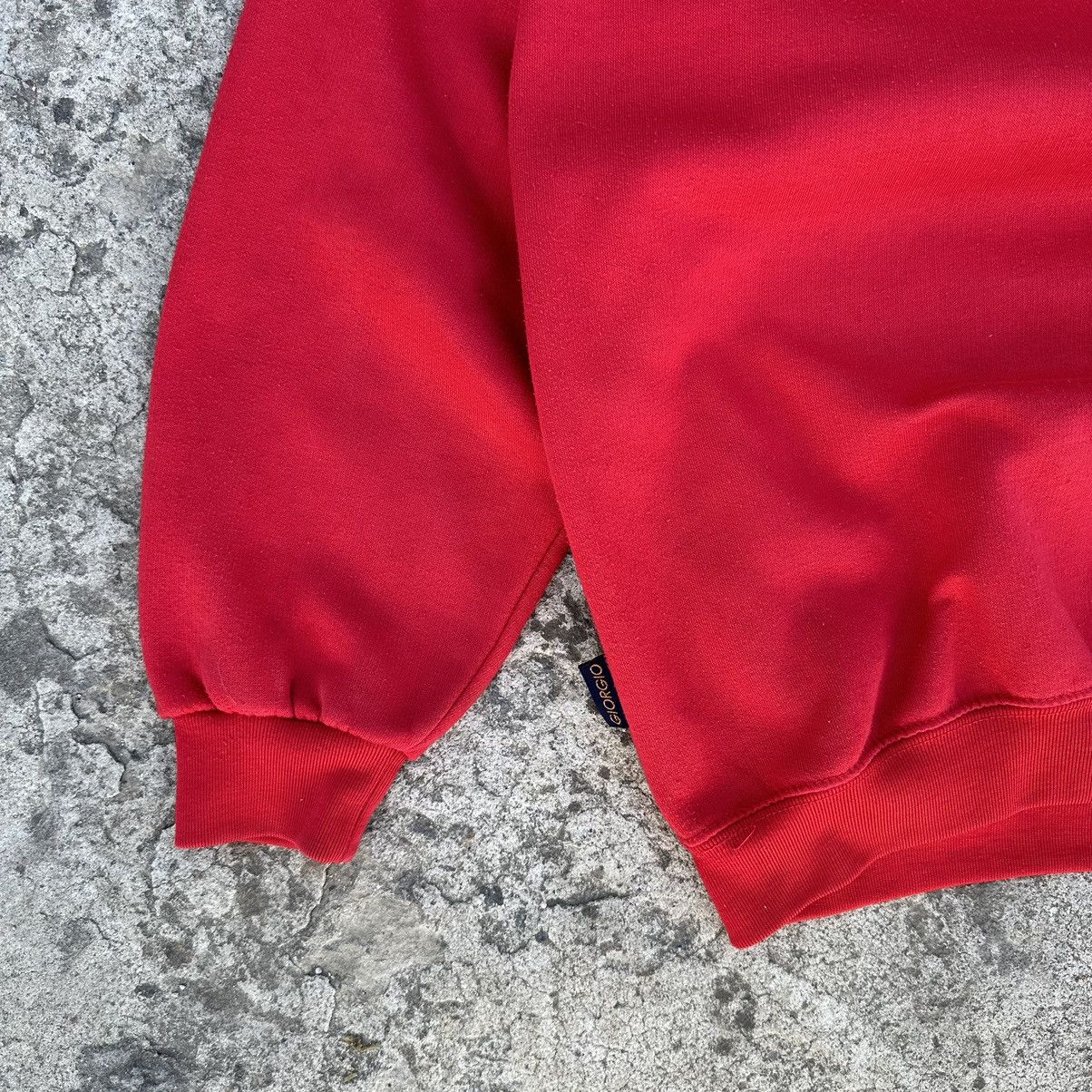 Designer × Vintage Vintage Giorgio Classic Sweatshirt Big Logo Style USA Fitted Size US L / EU 52-54 / 3 - 9 Thumbnail