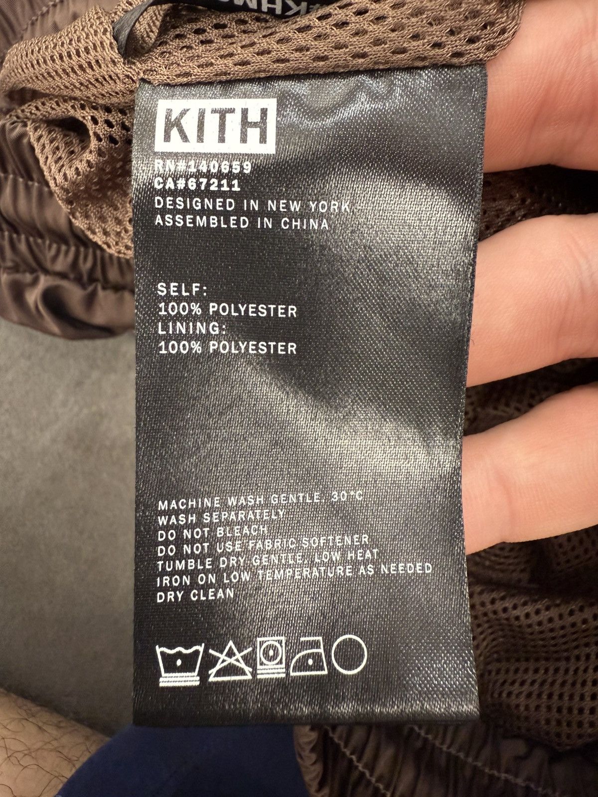 Kith Kith Brown Swim Shorts Size US 33 - 8 Thumbnail