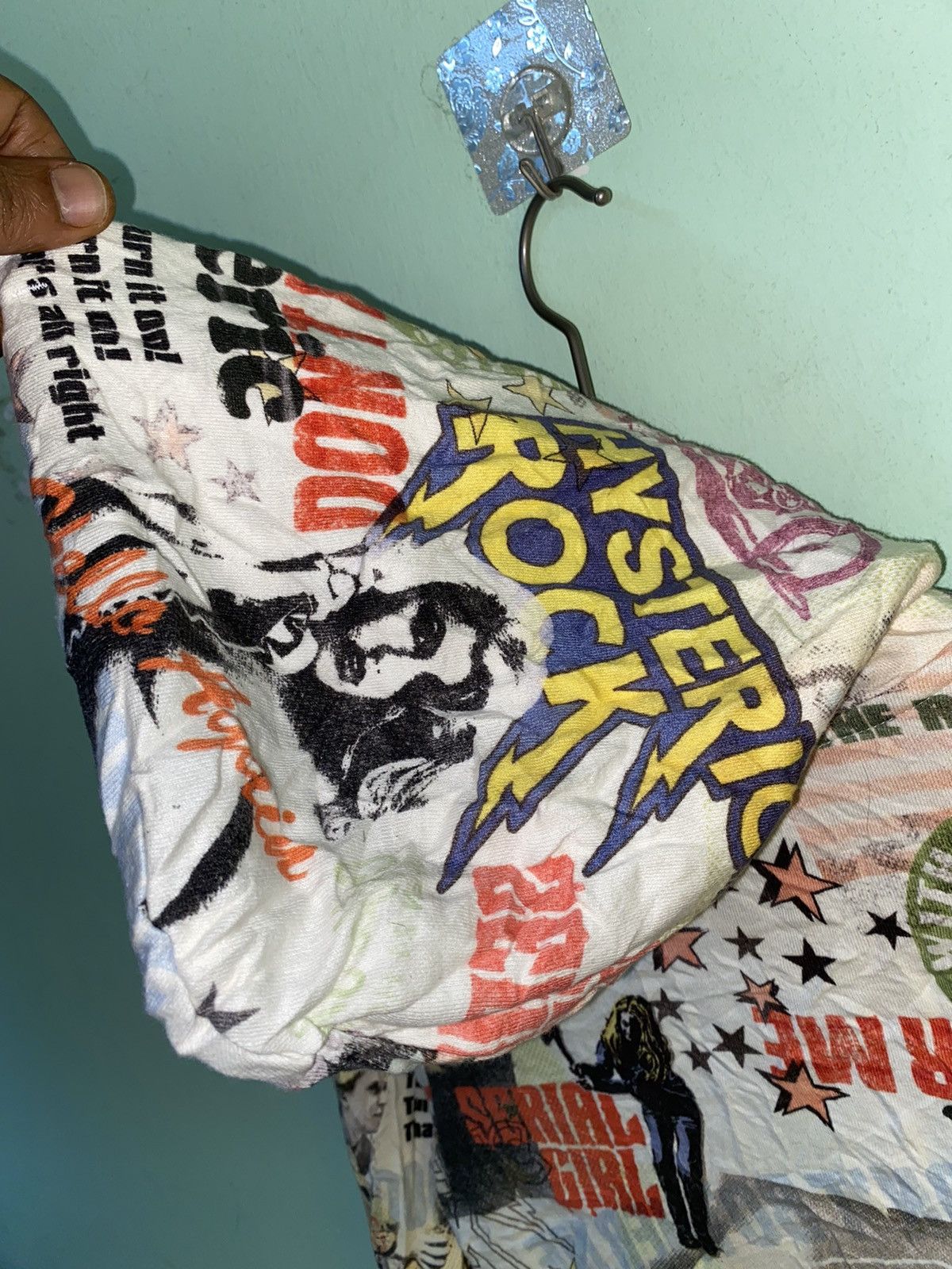 Hysteric Glamour × Vintage Vtg Unisex Hysteric Glamour Fullprint Hoodie Size US S / EU 44-46 / 1 - 10 Thumbnail