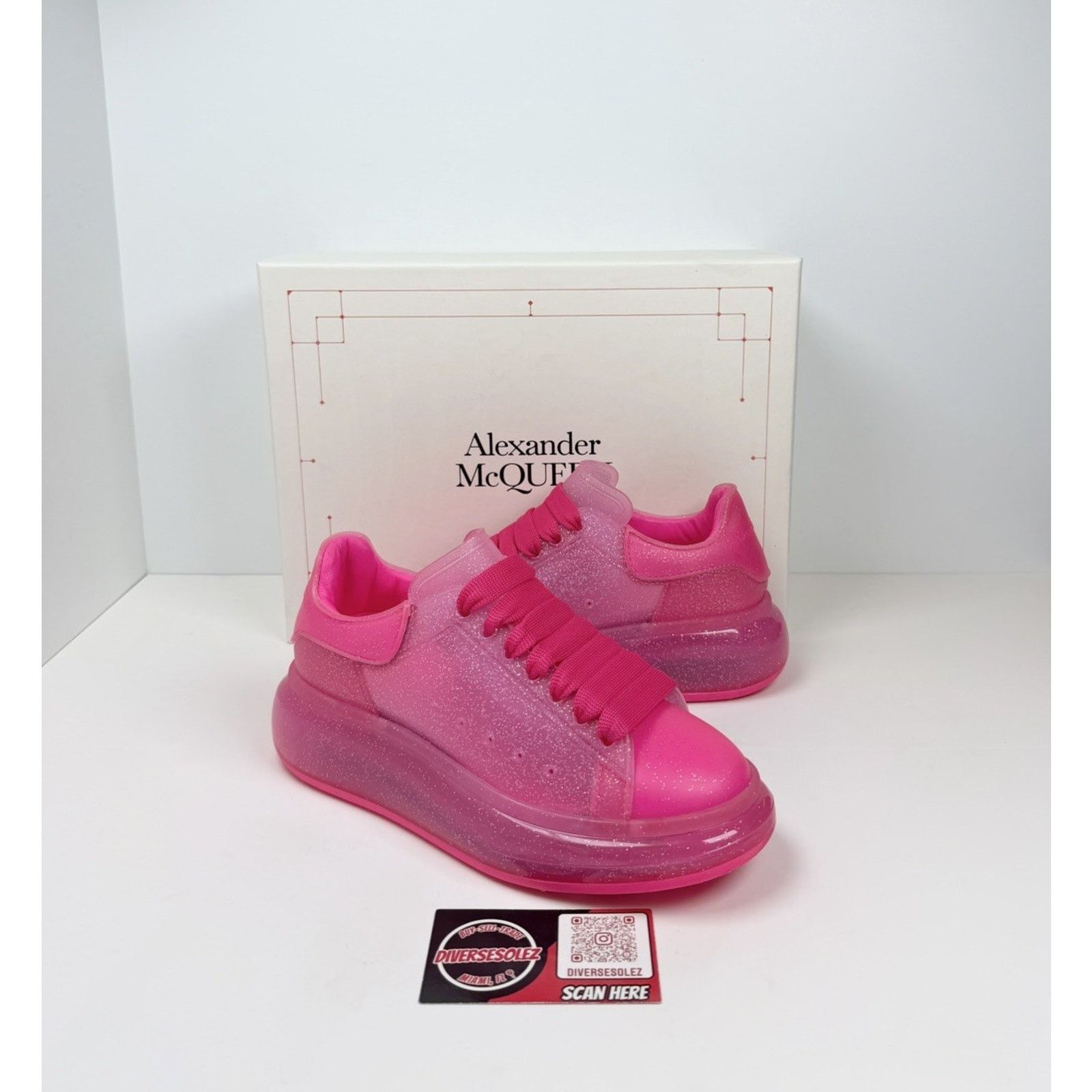 Alexander McQueen Size 36EU/6W - Alexander McQueen Bright Pink NEW Size US 6 / IT 36 - 1 Thumbnail