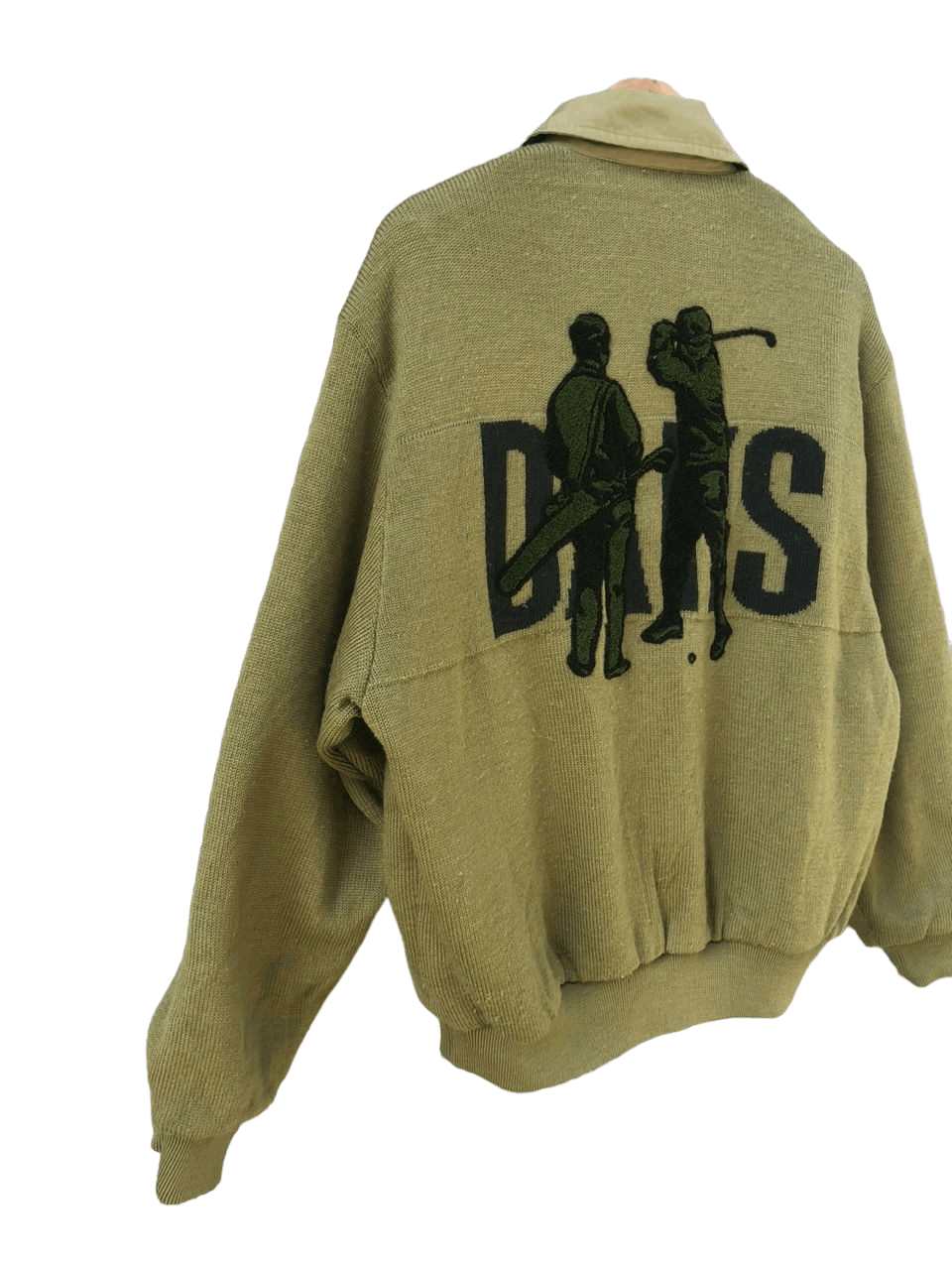 DAKS Vintage Dark London Golf Wool Cotton Rivesable Jacket Size US L / EU 52-54 / 3 - 6 Thumbnail