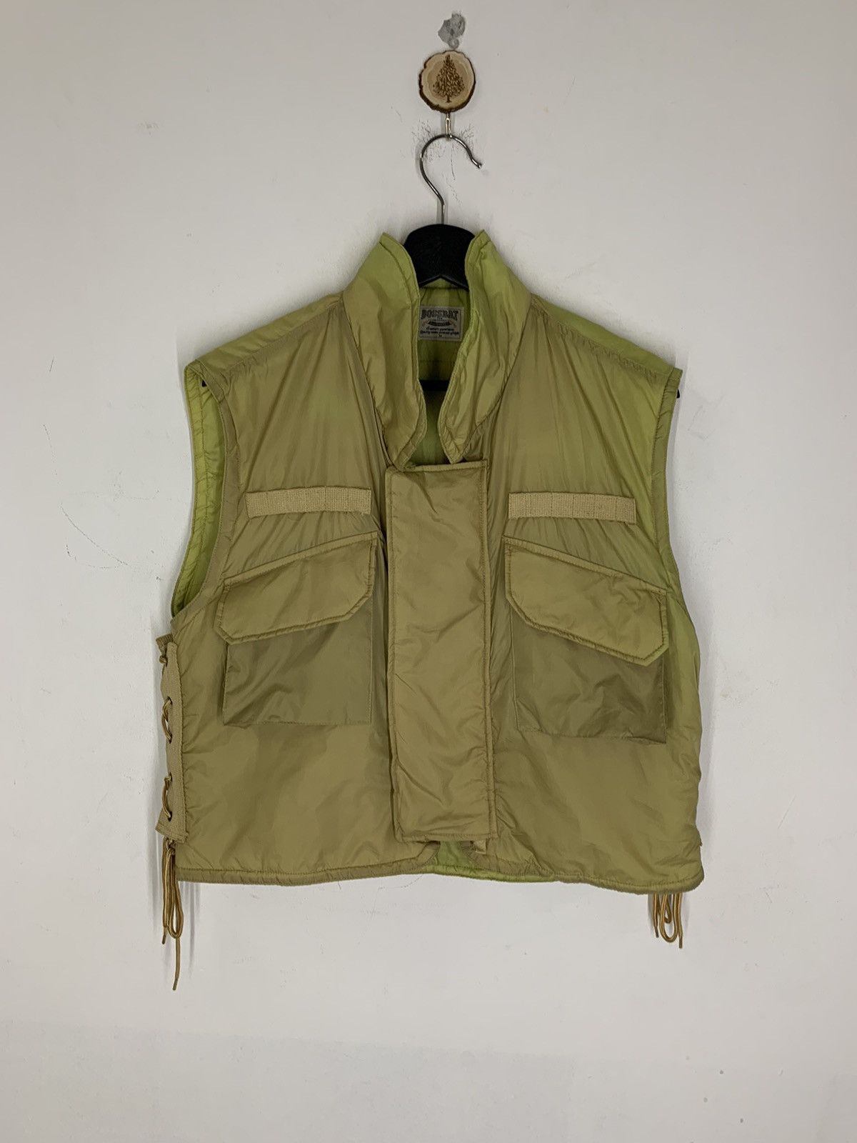 Schott Bossbat Flak Army Puffer Vest Sun Faded Size US M / EU 48-50 / 2 - 2 Thumbnail