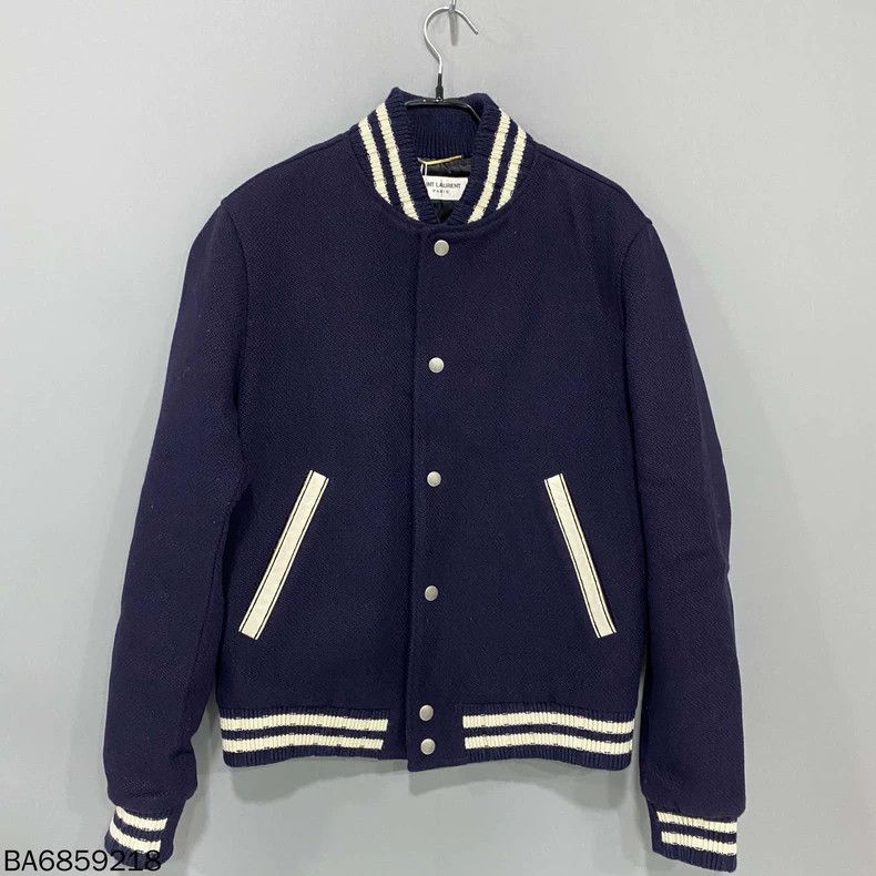 Saint Laurent Paris Saint Laurent Paris Back Cursive Letter Teddy jacket 2505-N Size XS / US 0-2 / IT 36-38 - 1 Thumbnail