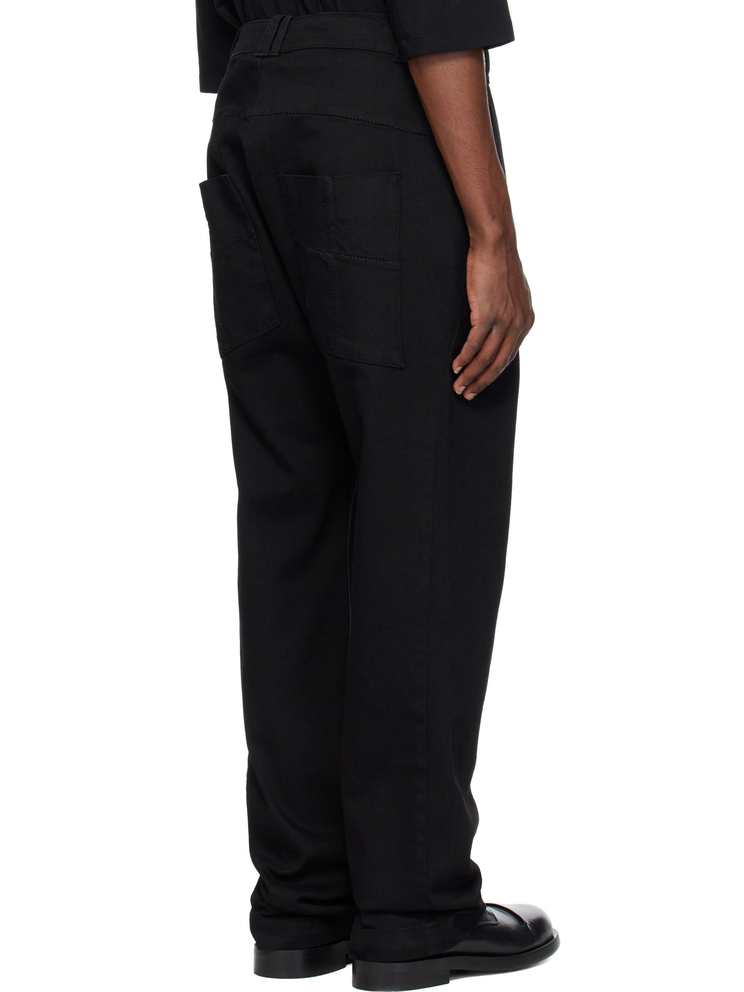 Thom Krom MT100 Scar Stitch Wide-Leg Jean Size US 32 / EU 48 - 3 Thumbnail