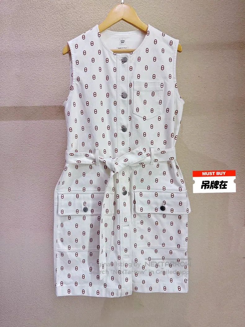 Hermes Hermes Pig Nose Printed Dress Size XS / US 0-2 / IT 36-38 - 1 Thumbnail