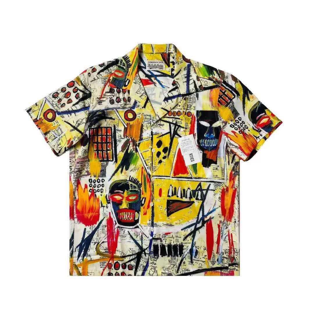 Jean Michel Basquiat × Wacko Maria WACKO MARIA X JEAN MICHEL BASQUIAT SHIRT  | Grailed