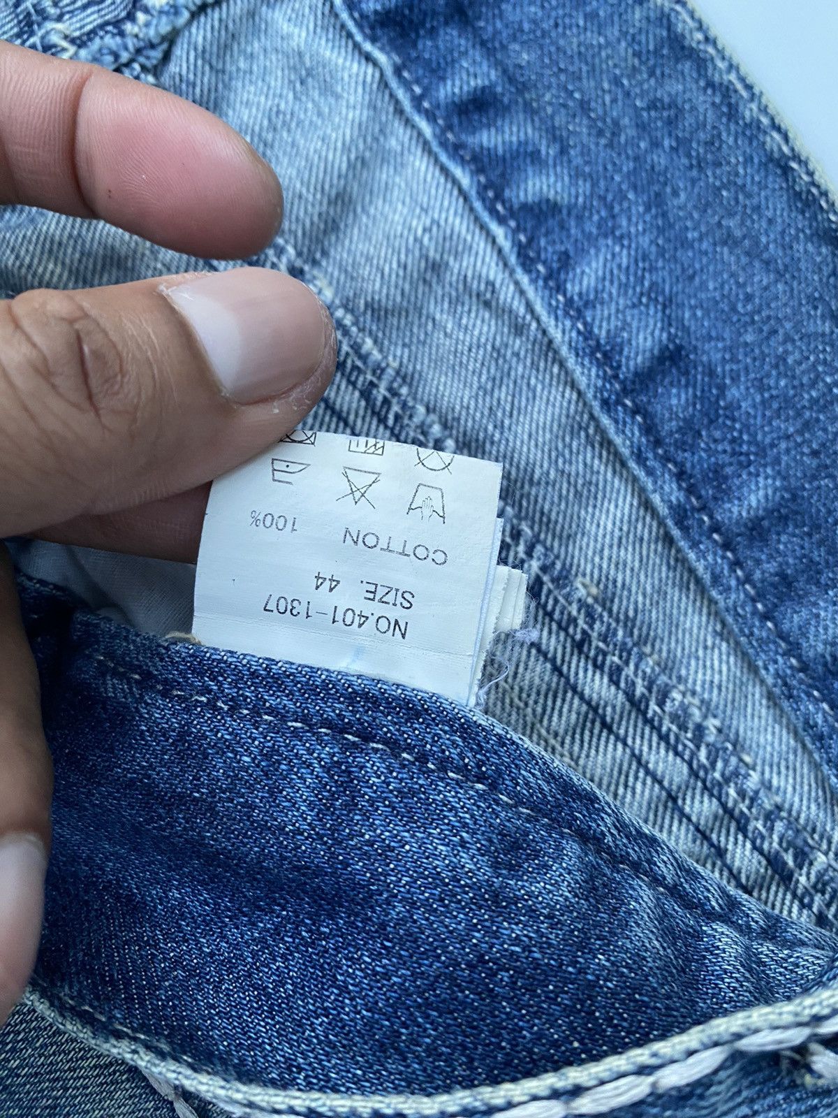 Japanese Brand × Vintage Vintage Denim Free Style Generation Outside Line Size US 32 / EU 48 - 13 Thumbnail