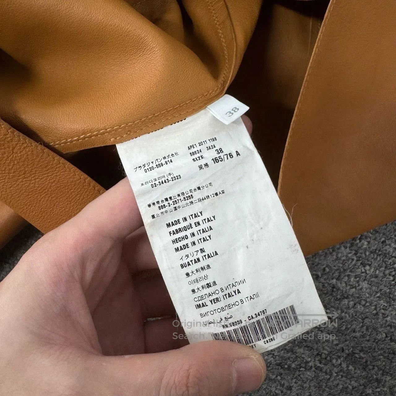 Prada Prada Short Lambskin Biker Jacket. Size S / US 4 / IT 40 - 4 Thumbnail