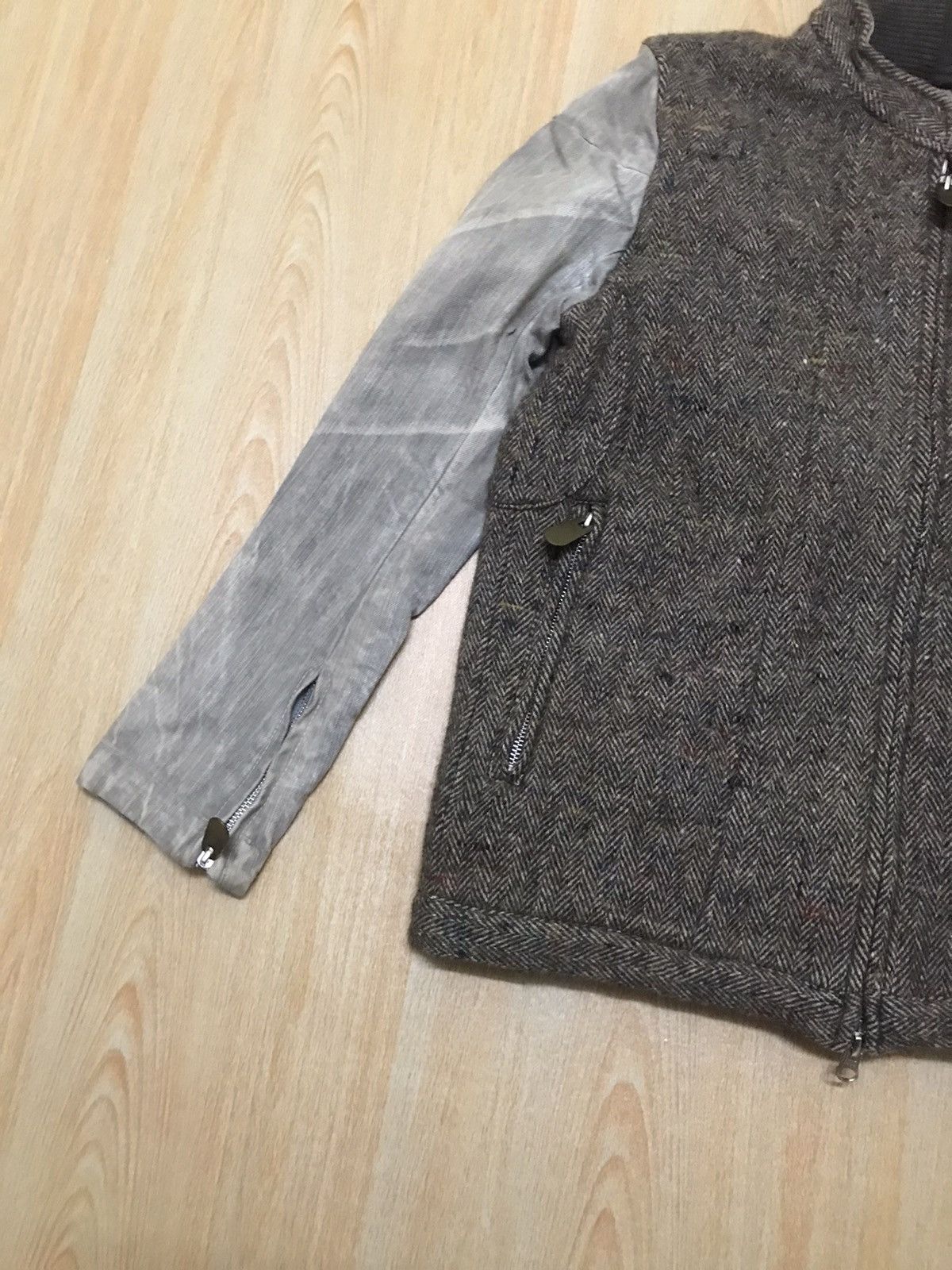 Indigo × Japanese Brand × Vintage Vintage Japan Indigo Balance Wool Denim Jacket Size US S / EU 44-46 / 1 - 7 Thumbnail