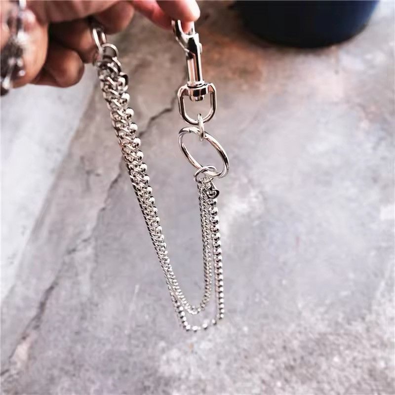 Other Punk Waist Pants Chain Wallet Chain Keychain Size ONE SIZE - 2 Thumbnail