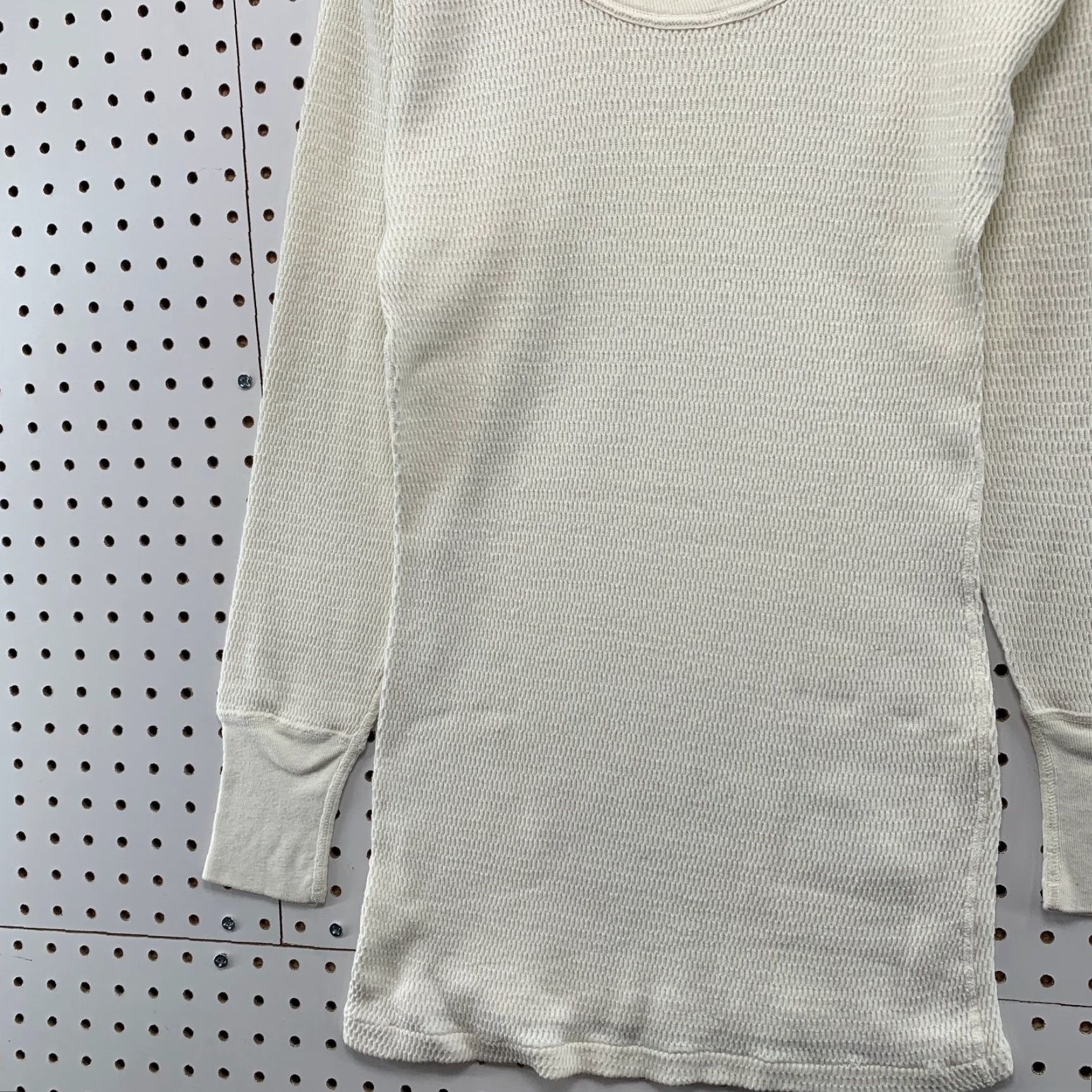 Vintage VINTAGE Thermal Shirt Mens M White Long Sleeve Thick Waffle Knit USA Size US M / EU 48-50 / 2 - 4 Thumbnail