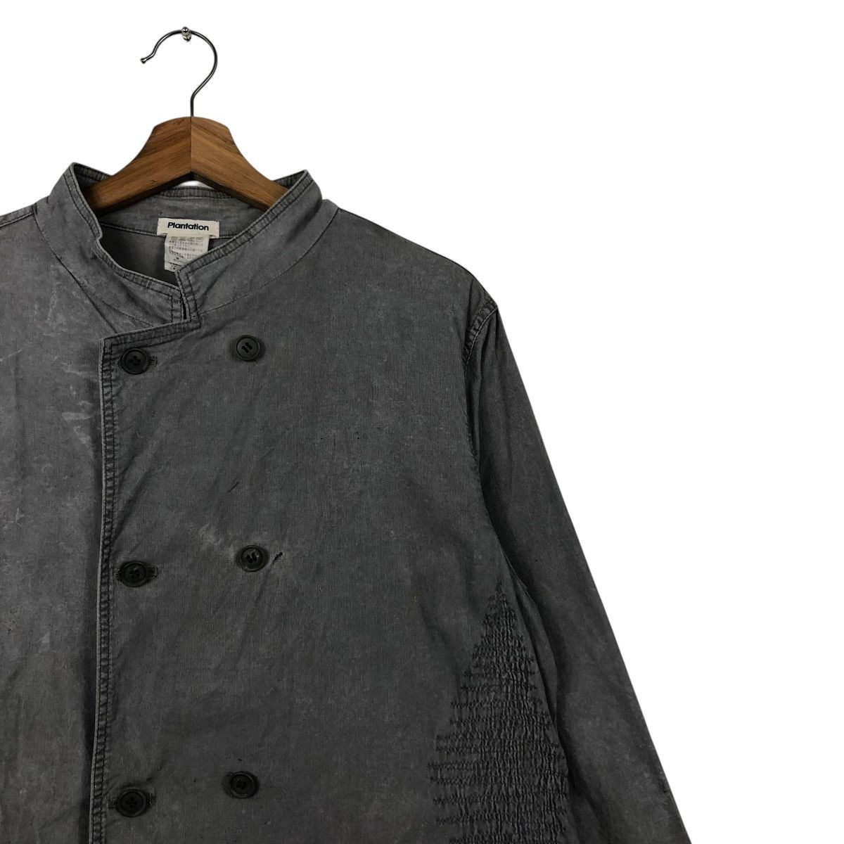 Issey Miyake 🔥VINTAGE DISTRESSED BUTTON JACKET PLANTATION ISSEY MIYAKE Size US M / EU 48-50 / 2 - 7 Thumbnail