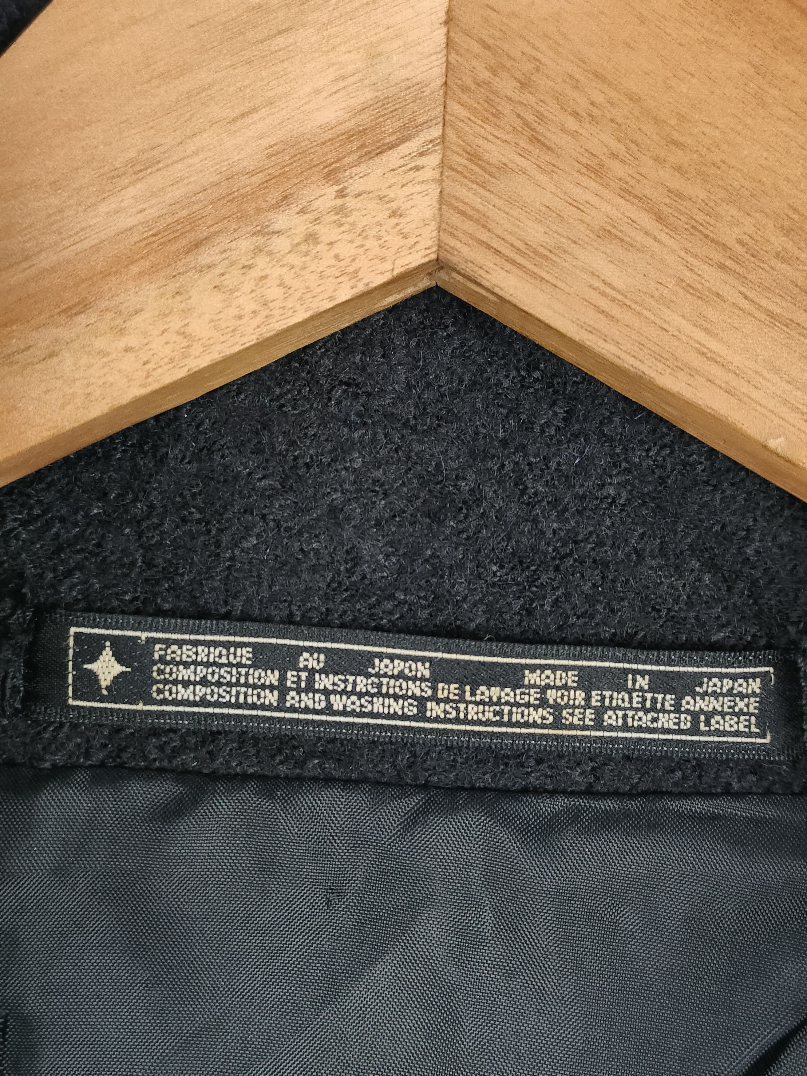 Yohji Yamamoto Vintage Y's Bis Limi Wool Double Collar Jacket Size US S / EU 44-46 / 1 - 4 Thumbnail