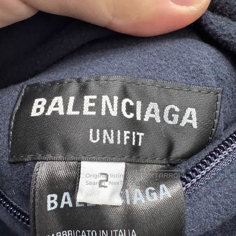 Balenciaga Balenciaga Lock-stitch embroidery reversible cotton coat Size US M / EU 48-50 / 2 - 3 Thumbnail