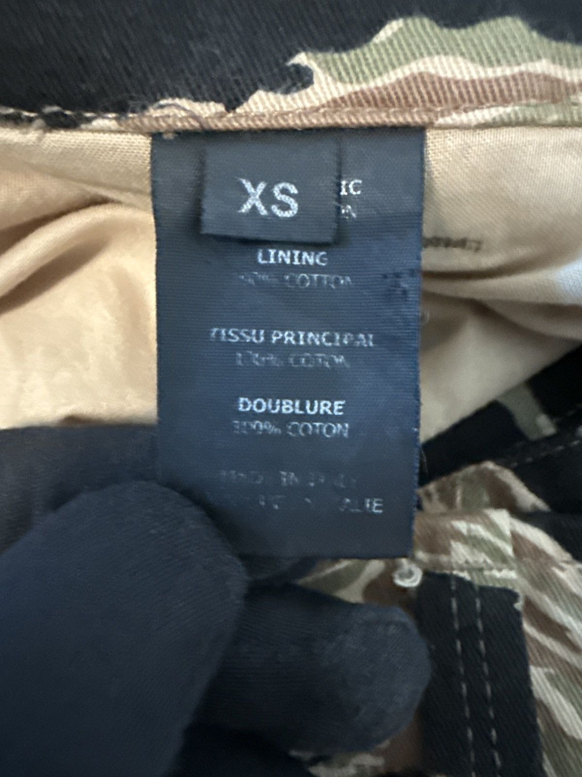 Vetements AW18 - Laser Cut Tiger Camo Cargo Pants Size US 30 / EU 46 - 5 Thumbnail