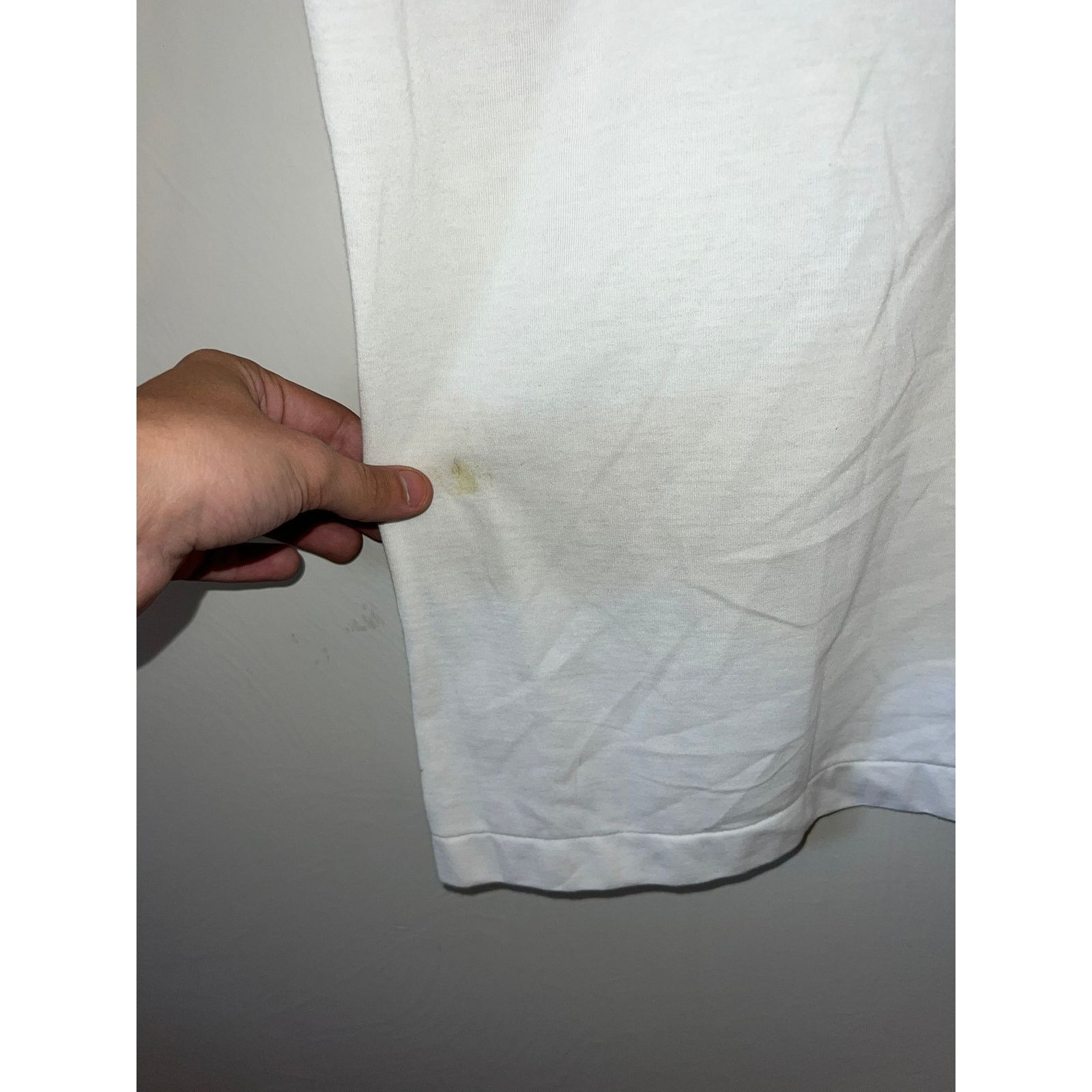 Van Heusen NWT Van Heusen Classic White Striped Polo Shirt VTG L Large Size US L / EU 52-54 / 3 - 7 Thumbnail