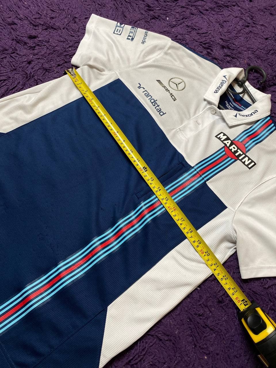 Hackett Hackett Mercedes Amg Martini Racing Polo Shirt Size L Size US L / EU 52-54 / 3 - 14 Thumbnail