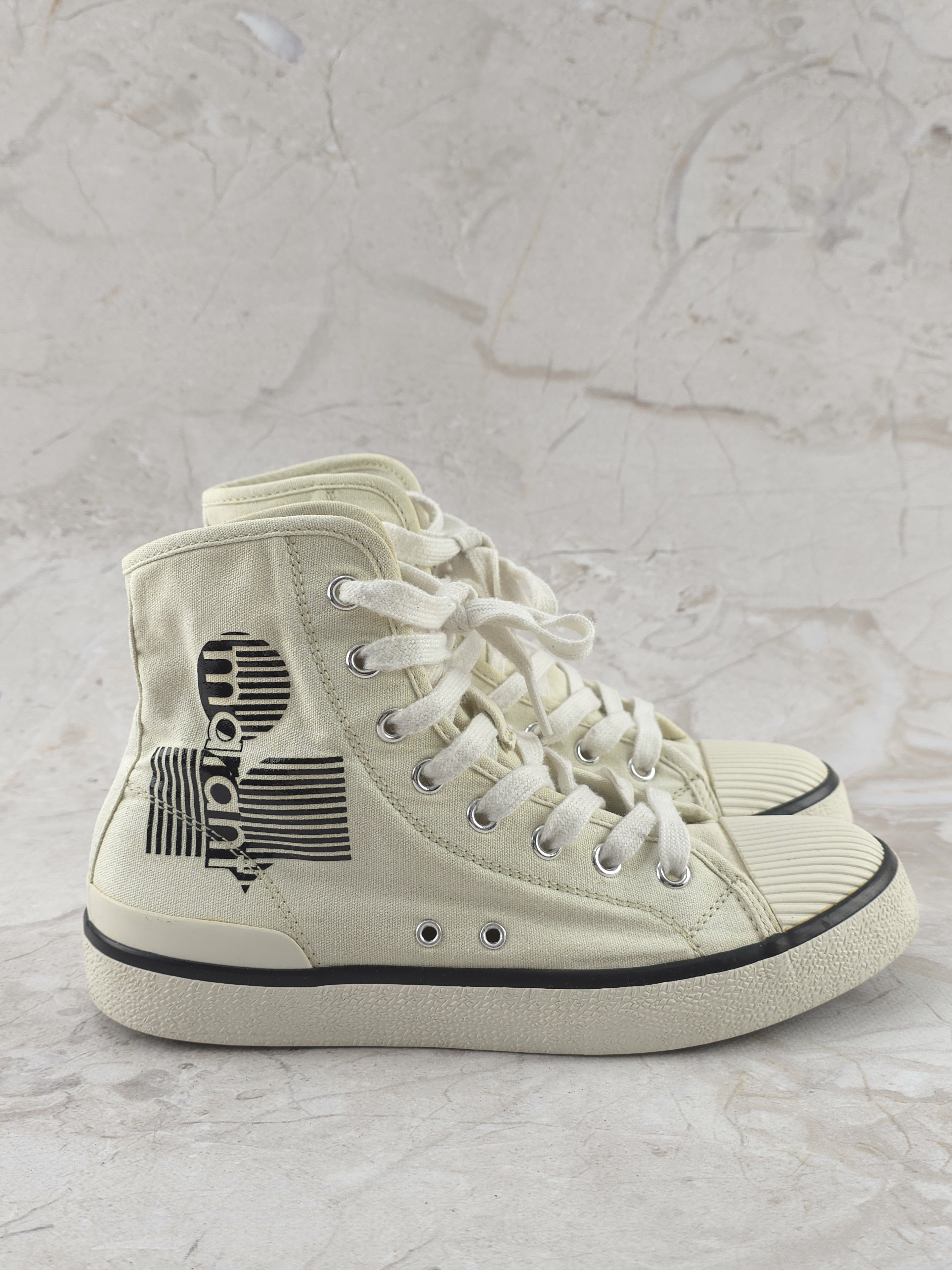 Isabel Marant Isabel Marant 'Benkeen' trainers cloth deisgner Size US 7 / IT 37 - 3 Thumbnail