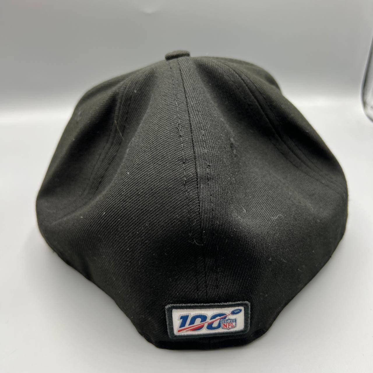 New Era Las Vegas Raiders Hat Men 7 5/8 Black NFL Fitted Cap Size ONE SIZE - 6 Thumbnail