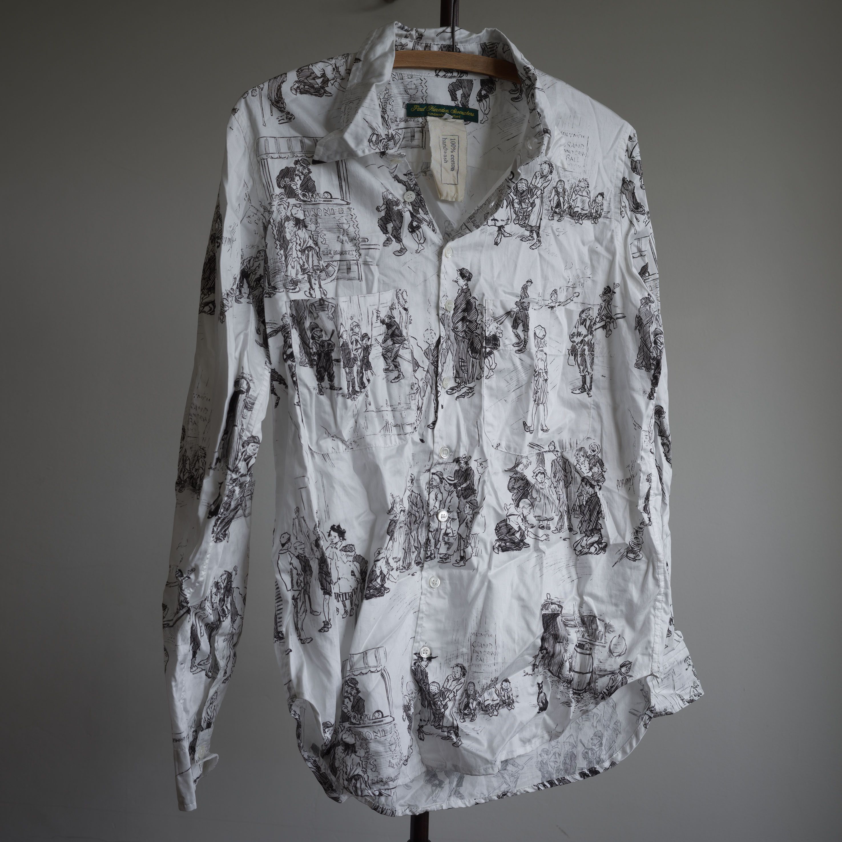 Paul Harnden Shoemakers AW2019 PAUL HARNDEN SHOEMAKERS EASY SHIRT PRINT Size US S / EU 44-46 / 1 - 2 Thumbnail