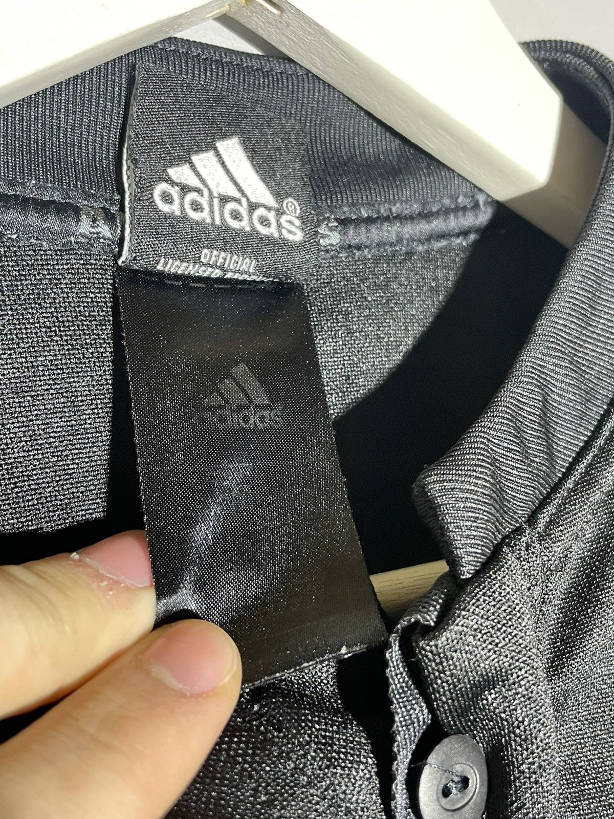 Adidas All Black New Zealand Y2k Streetwear Adidas Shirt Jersey Size US M / EU 48-50 / 2 - 9 Thumbnail